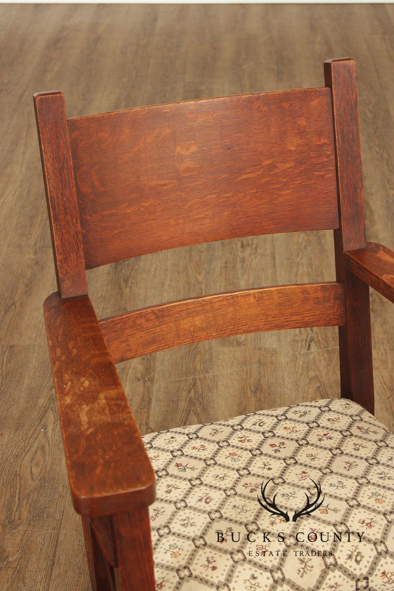 Antique Mission Oak Rocking Chair