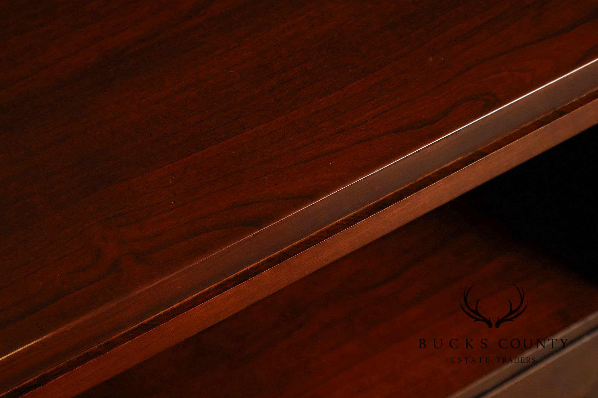 Stickley Metropolitan Collection Pair Of Cherry One-Drawer Open Nightstands