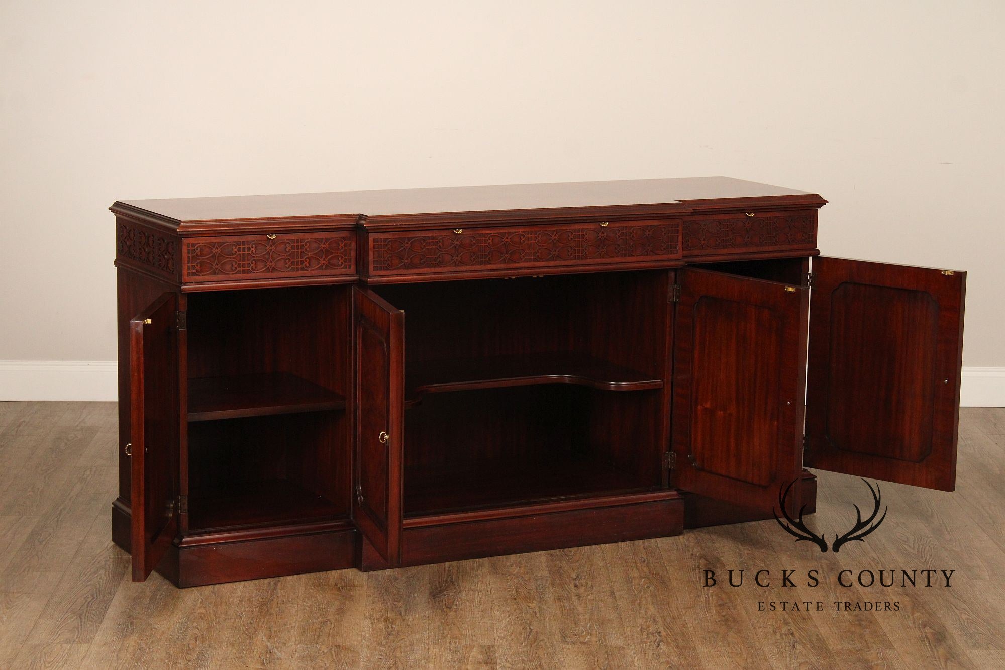 Henkel Harris Georgian Style Mahogany Sideboard