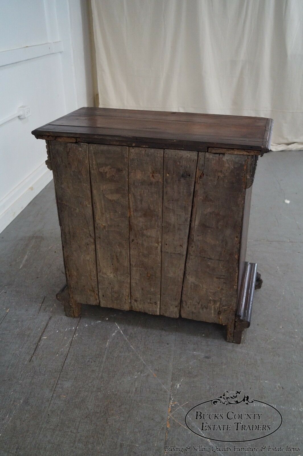 Antique 18th Century Italian Walnut Continental Server