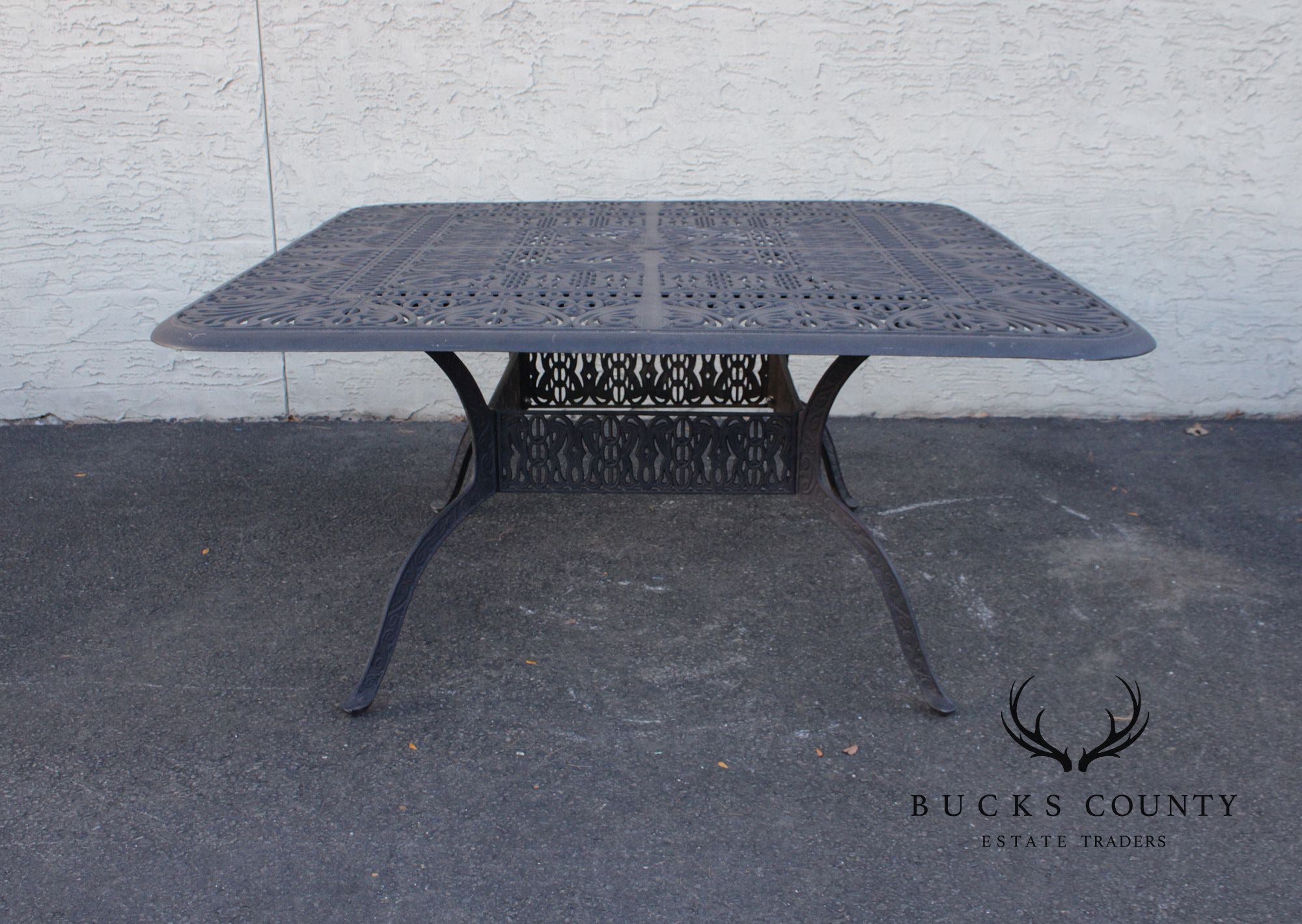 Hanamint Cast Aluminum 'Turin' Outdoor Dining Table