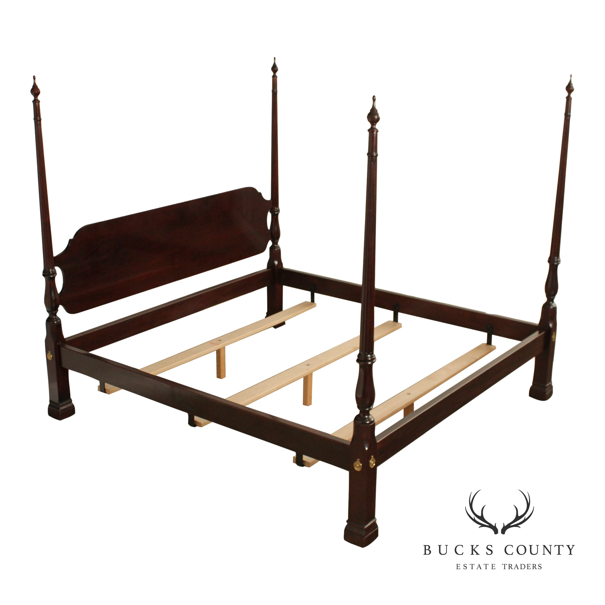 Stickley Mahogany King Size Four Poster Bed