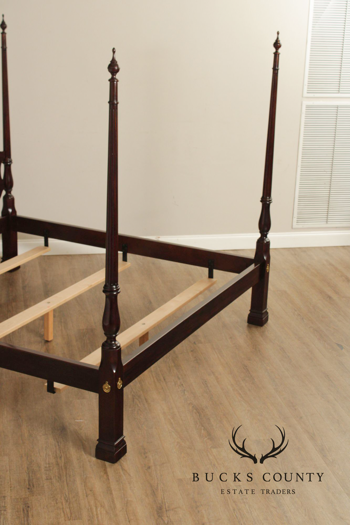 Stickley Mahogany King Size Four Poster Bed