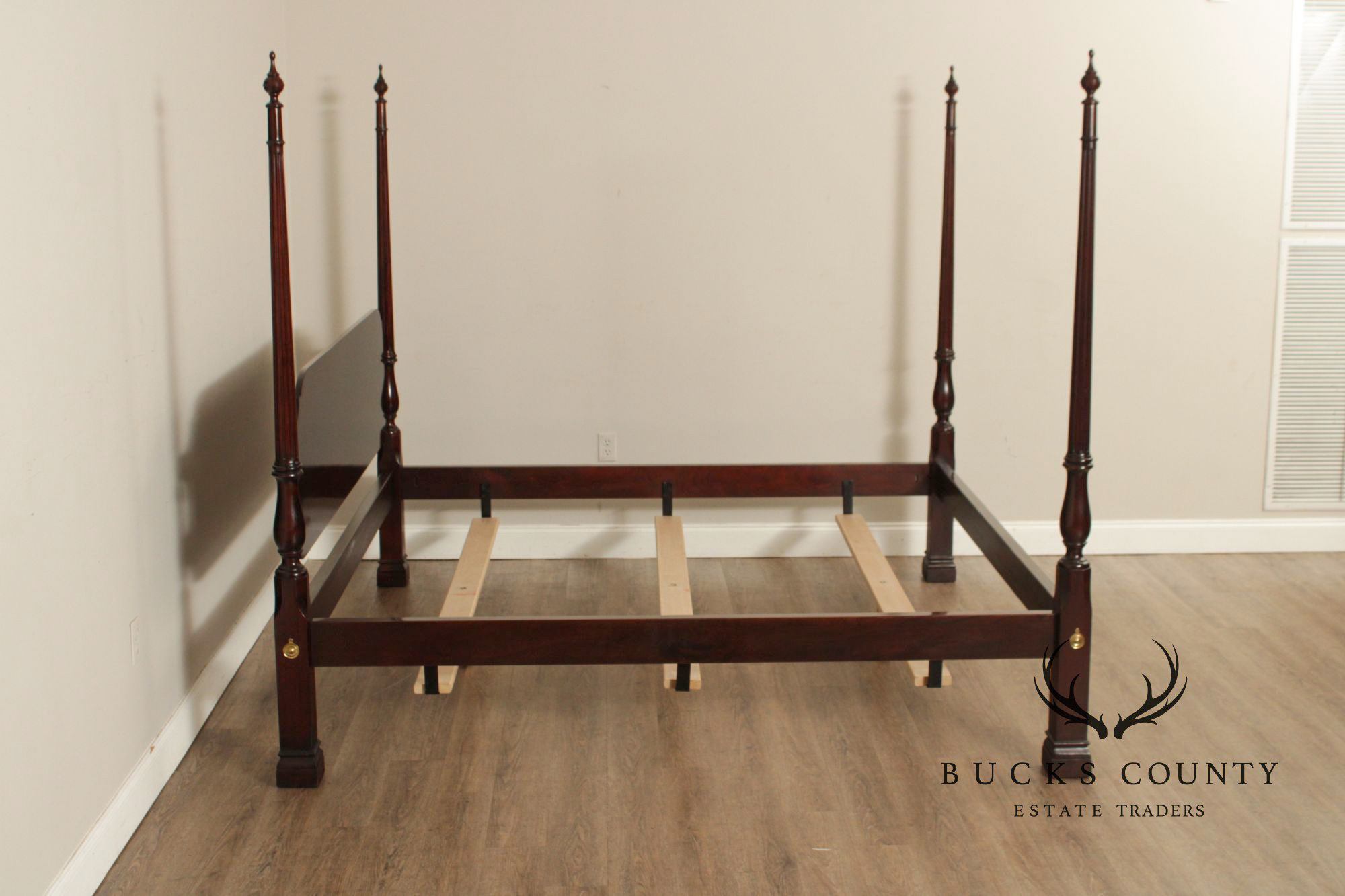 Stickley Mahogany King Size Four Poster Bed