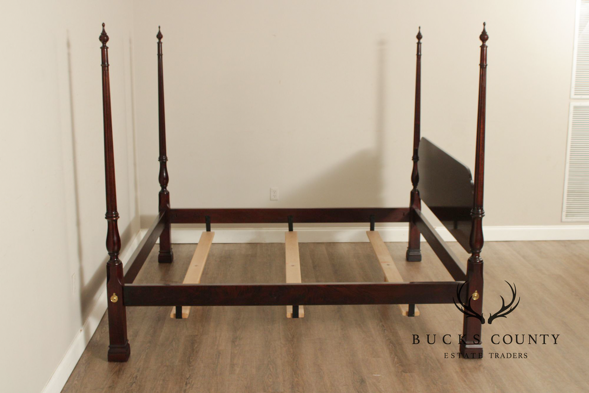 Stickley Mahogany King Size Four Poster Bed