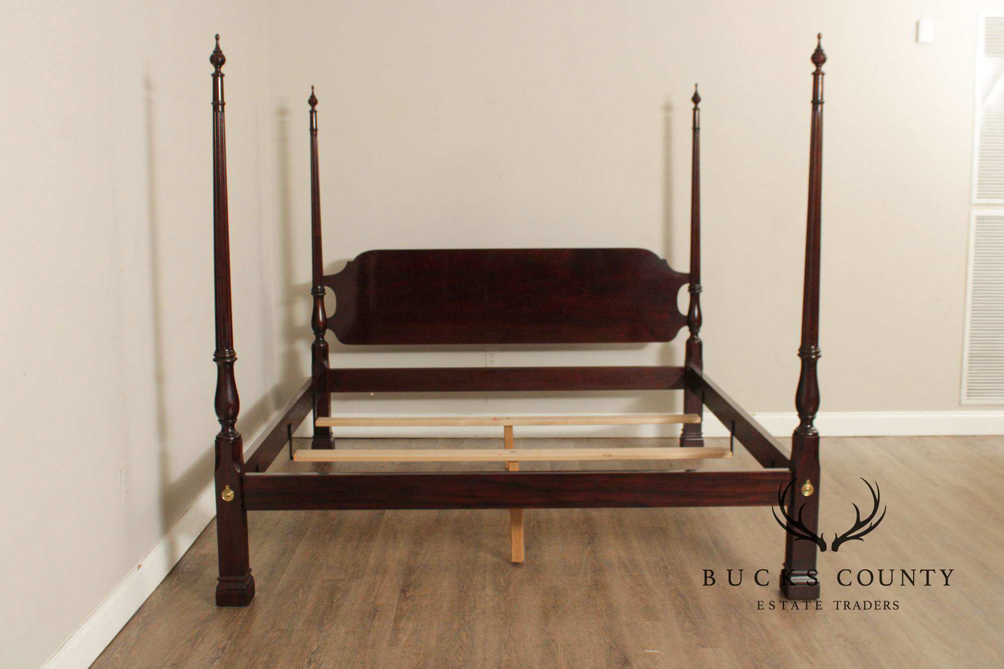 Stickley Mahogany King Size Four Poster Bed