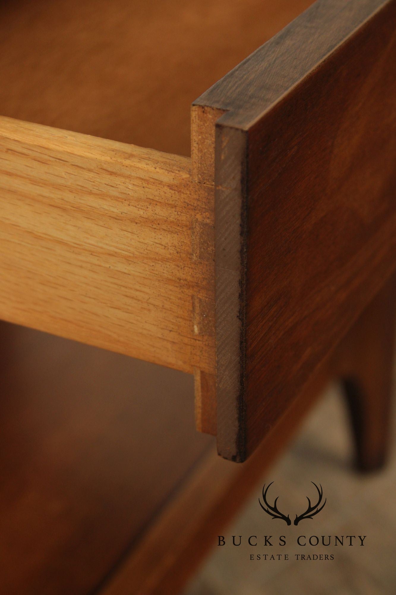Broyhill  Brasilia Mid-Century Modern Walnut One-Drawer Nightstand