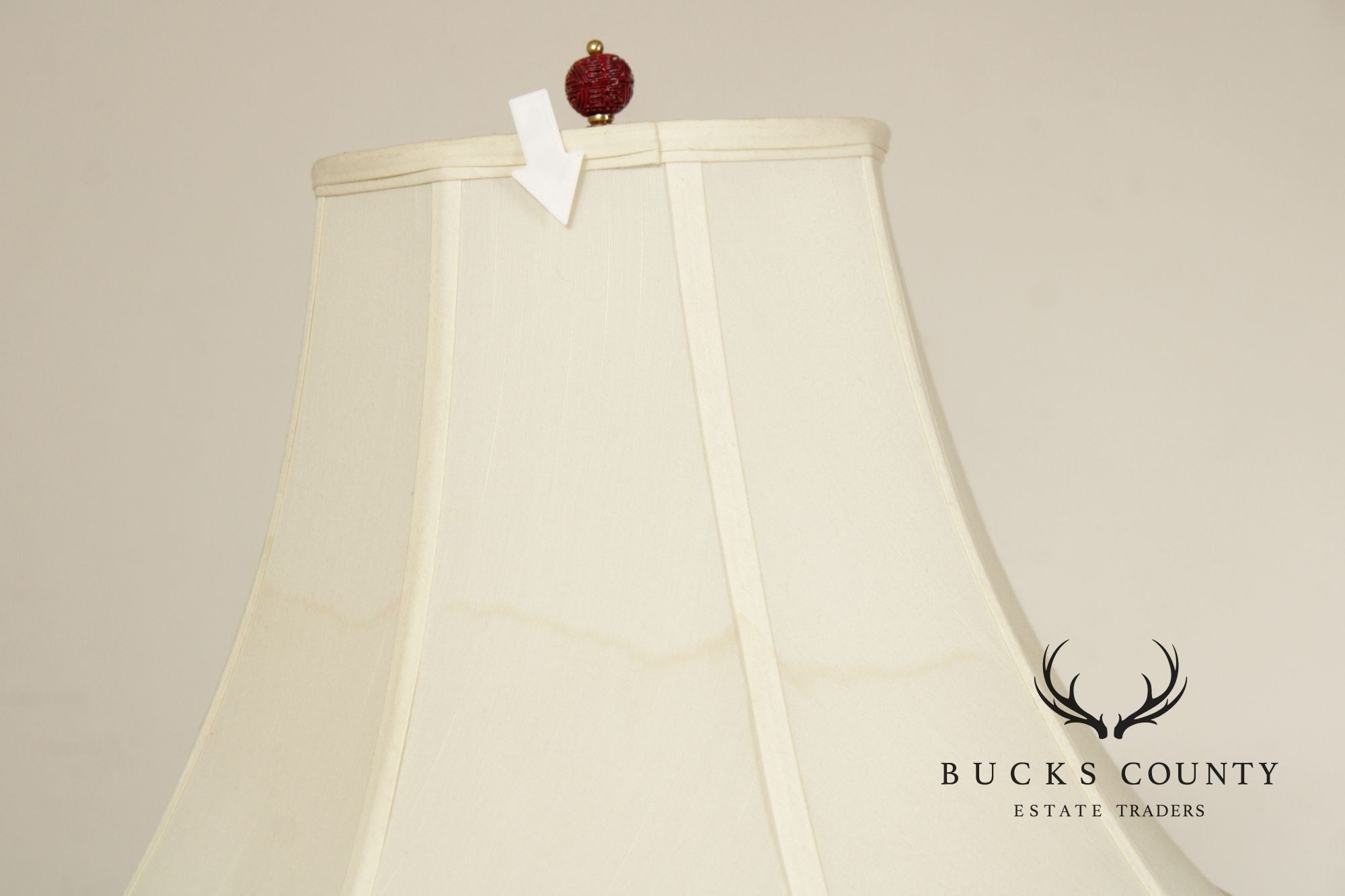 Chinese Pair of Famille Rose Porcelain Table Lamps