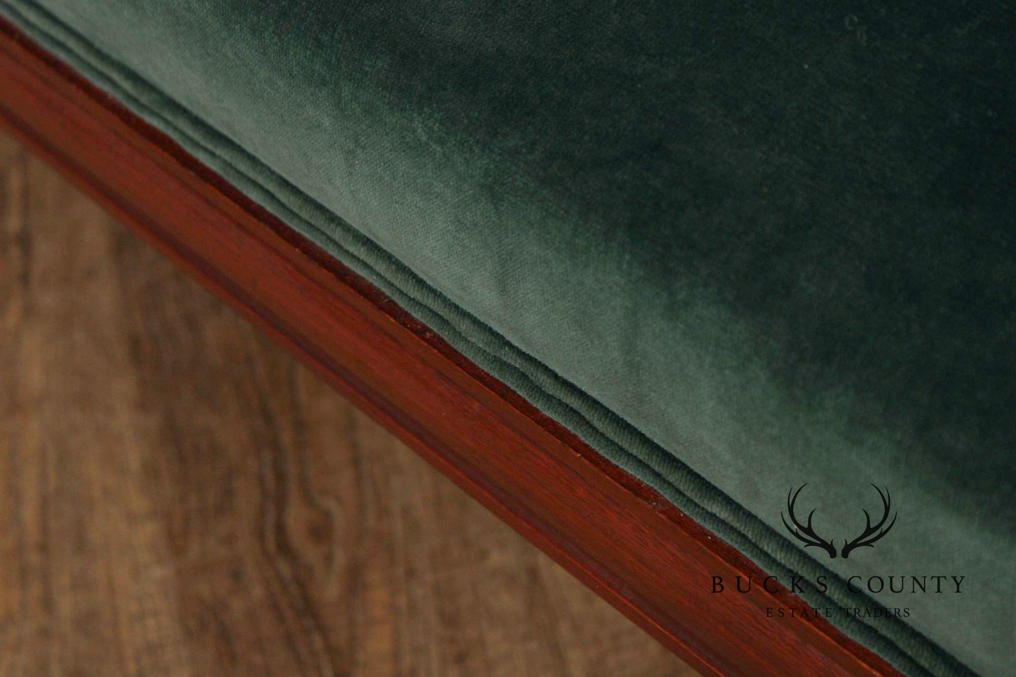 Antique American Empire Carved Mahogany Sofa