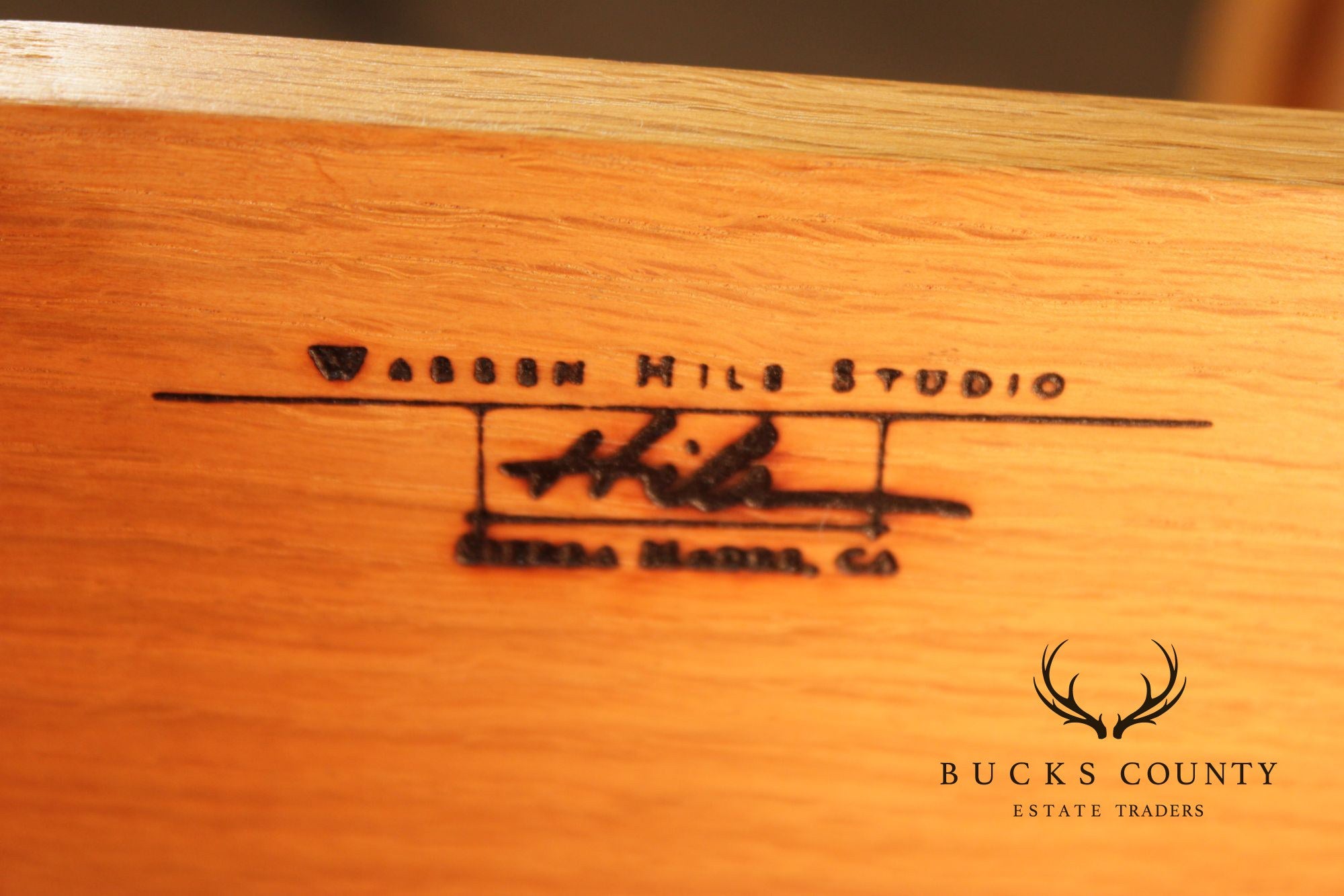Warren Hile Studio Mission Oak Sideboard