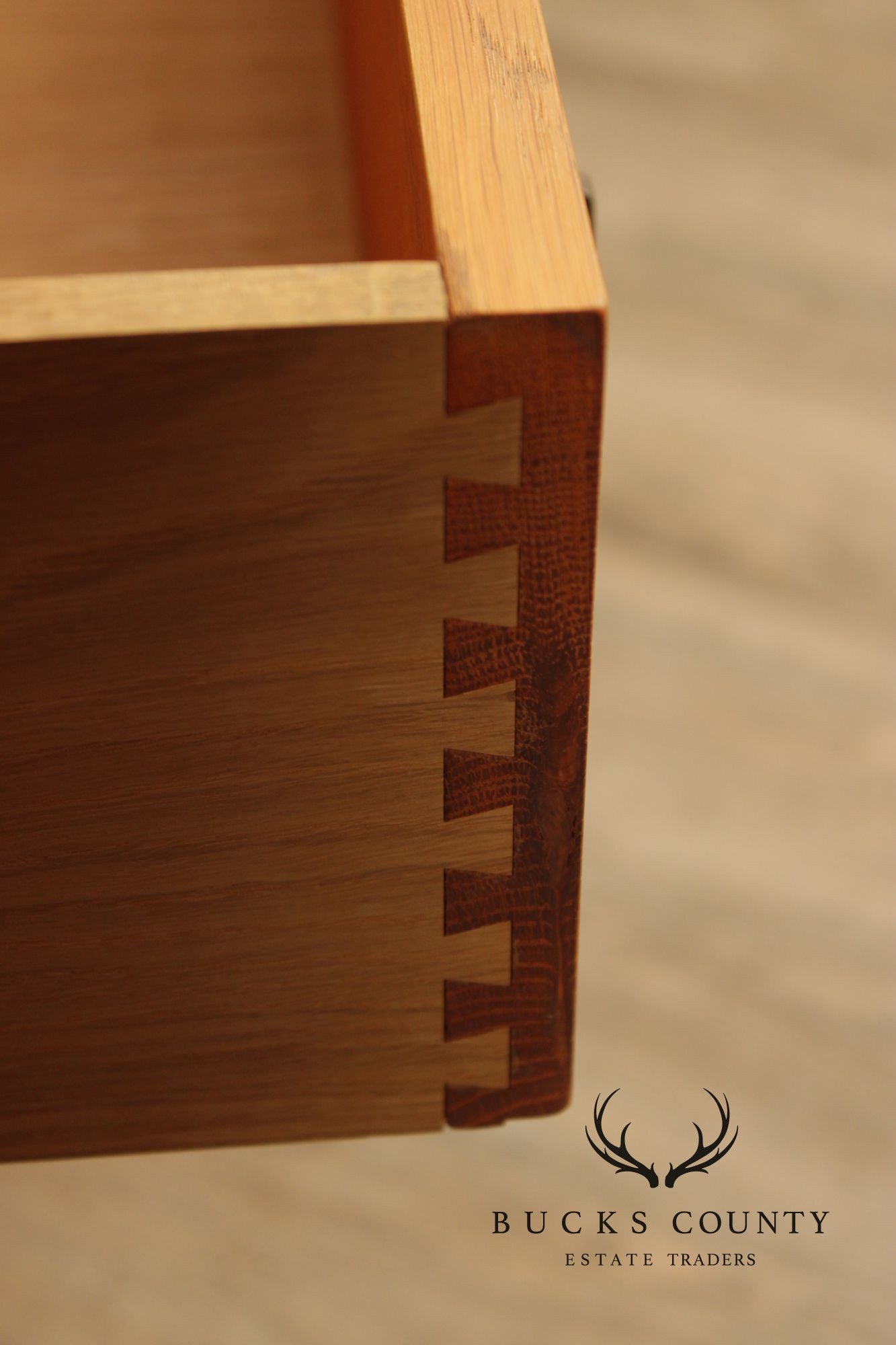 Warren Hile Studio Mission Oak Sideboard