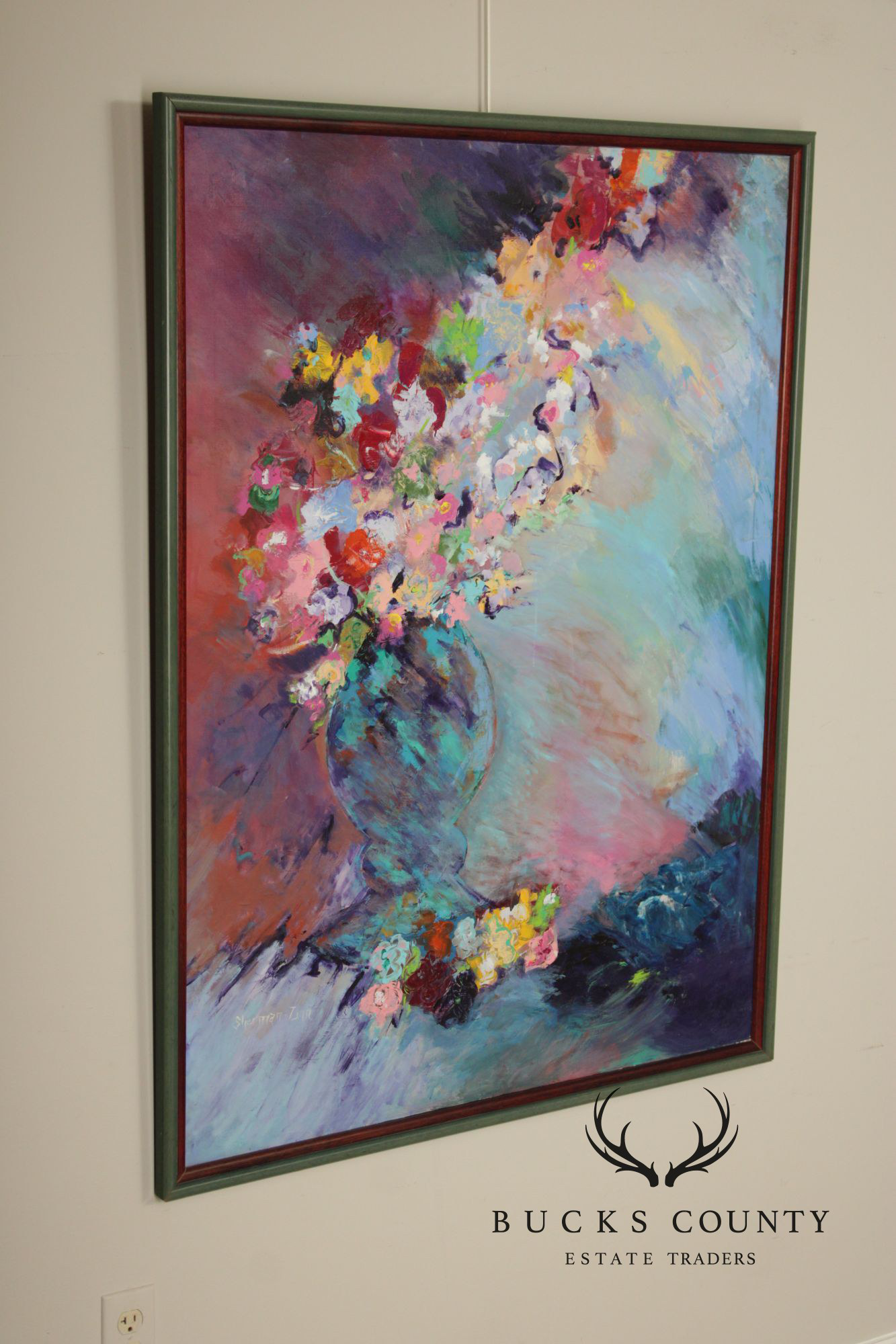 Ellen Sherman Zinn Abstract Still-Life Painting