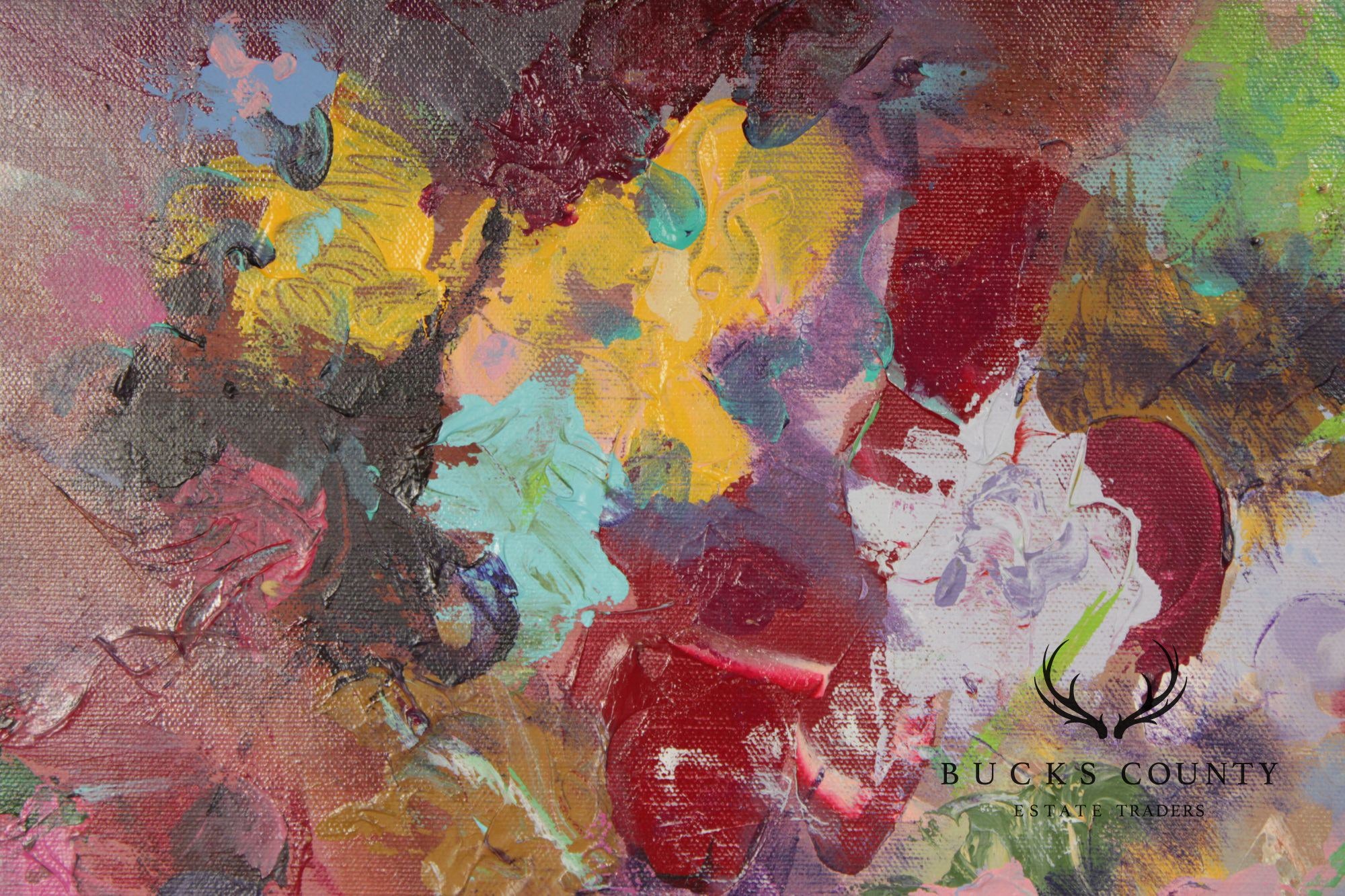 Ellen Sherman Zinn Abstract Still-Life Painting