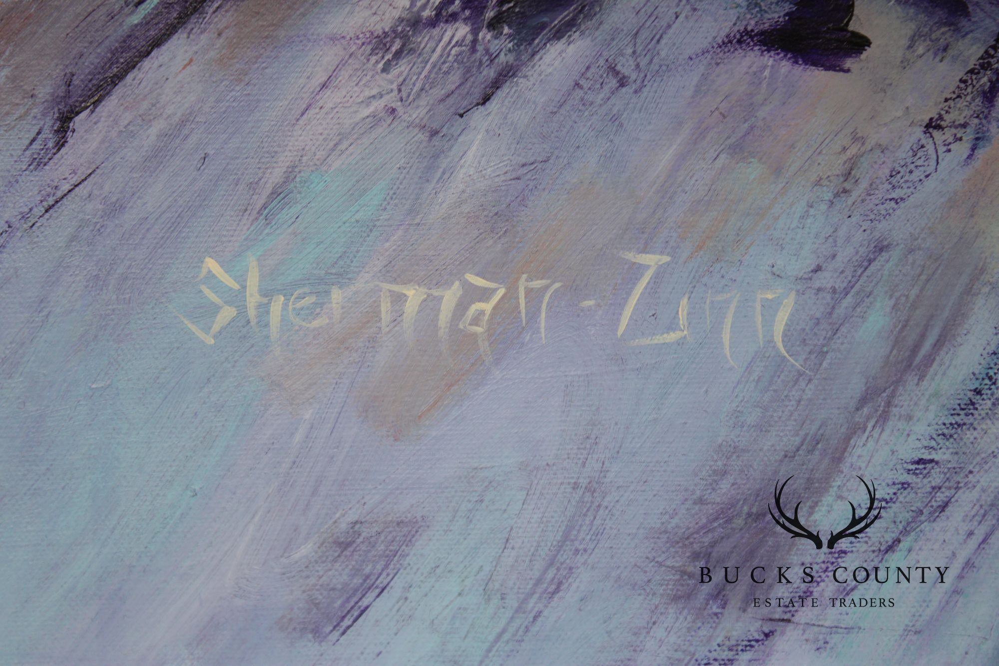 Ellen Sherman Zinn Abstract Still-Life Painting