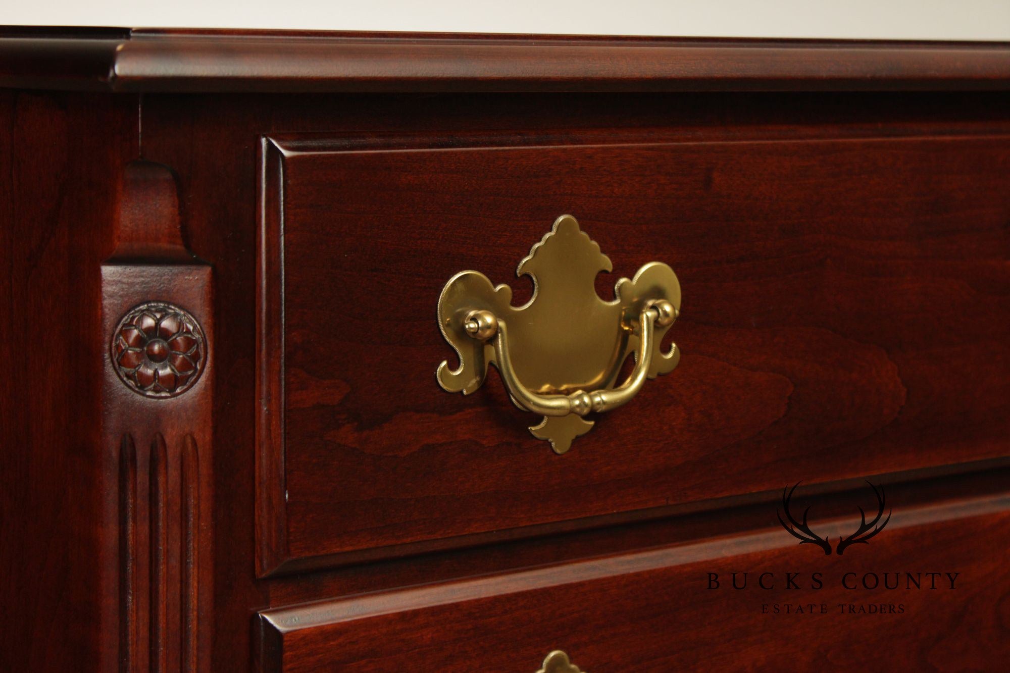Statton Old Towne Cherry Chippendale Style Dresser
