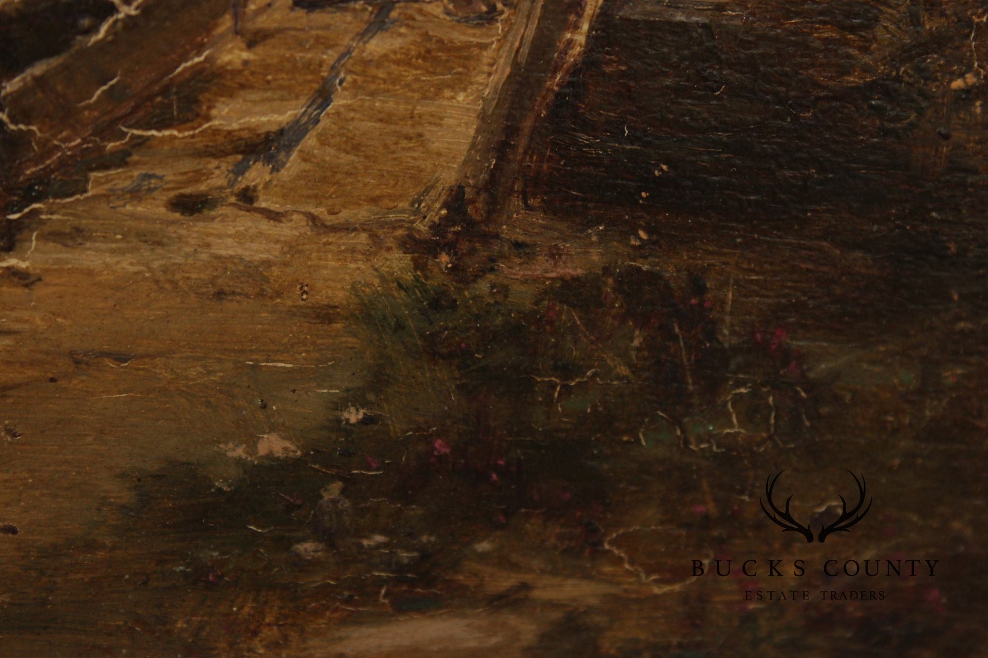 Hugh Berry Scott Oil Painting, Woodland Walk