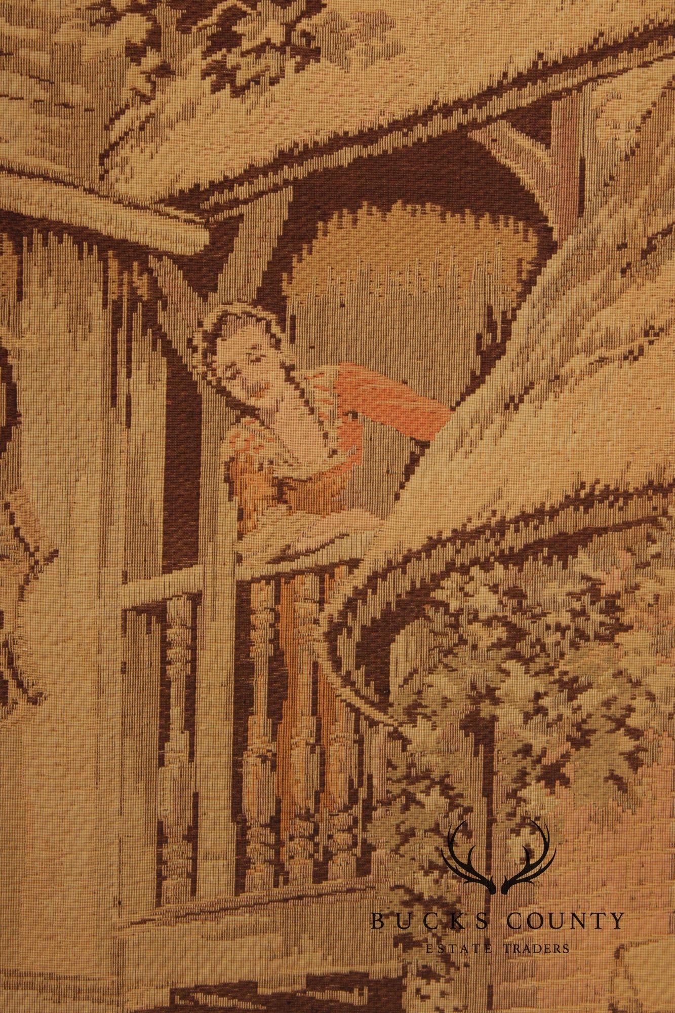 Vintage French Wall-Hanging Tapestry