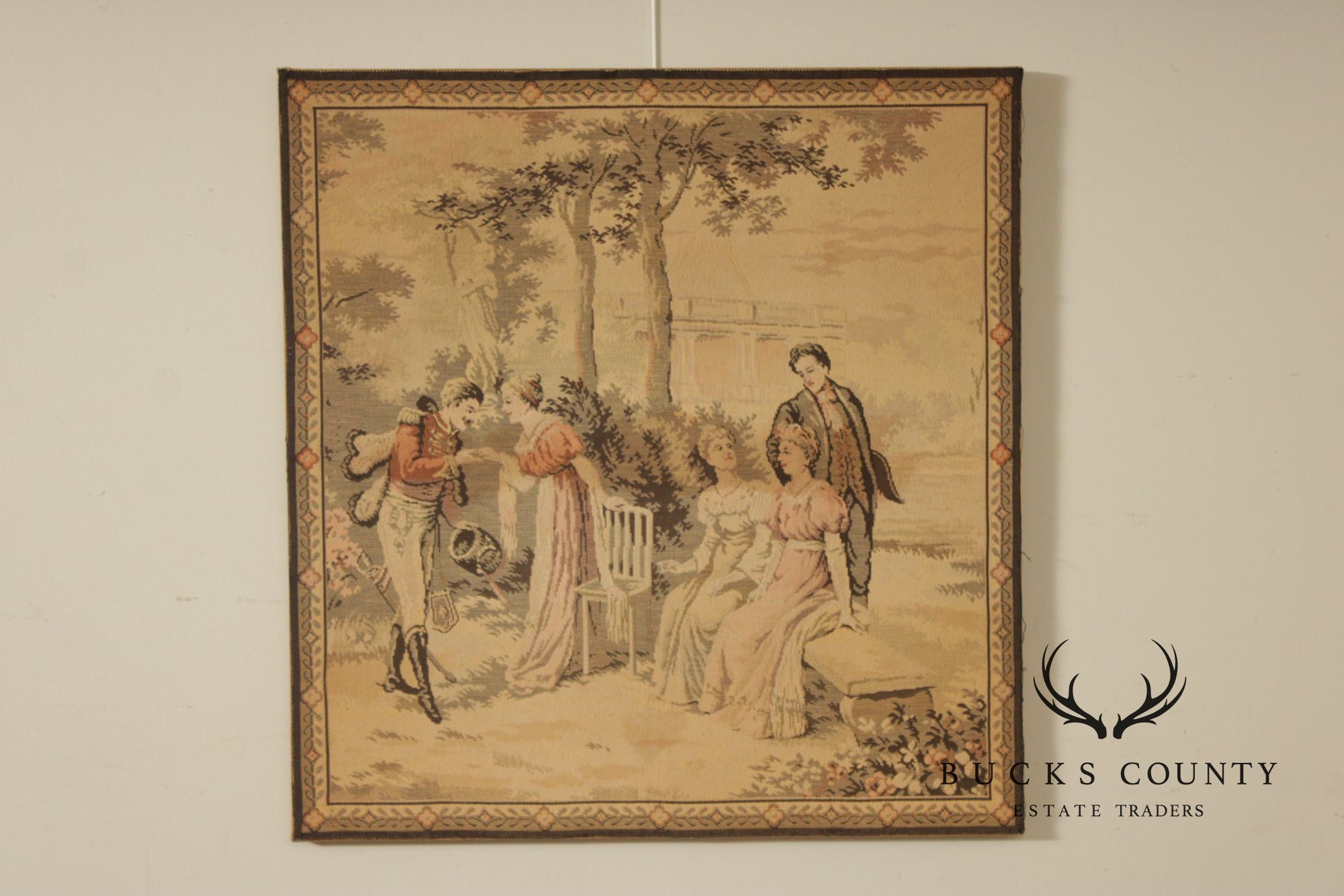 Vintage French Wall-Hanging Tapestry