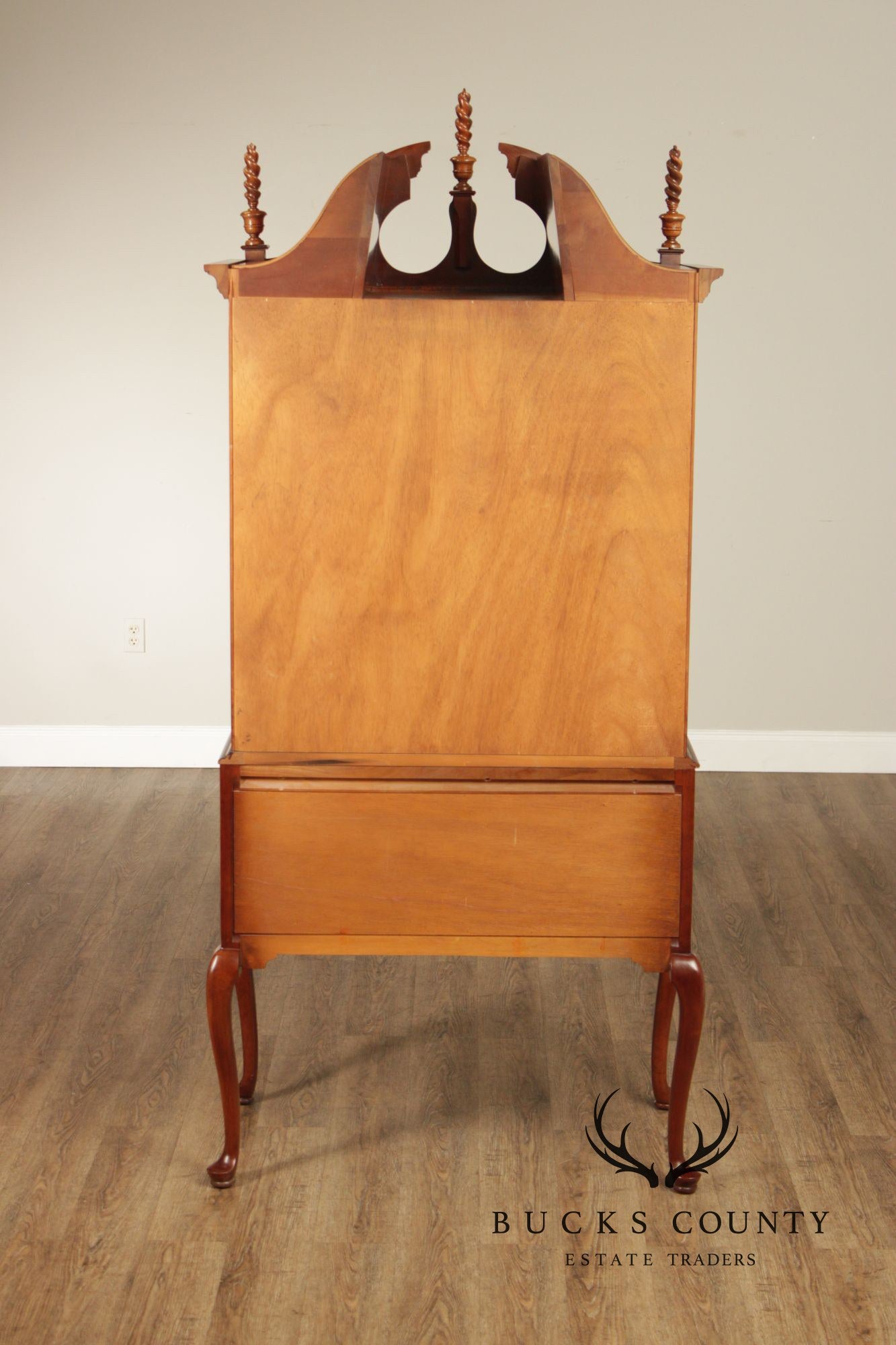 Councill Craftsmen Cherry Colonial Style Highboy Chest