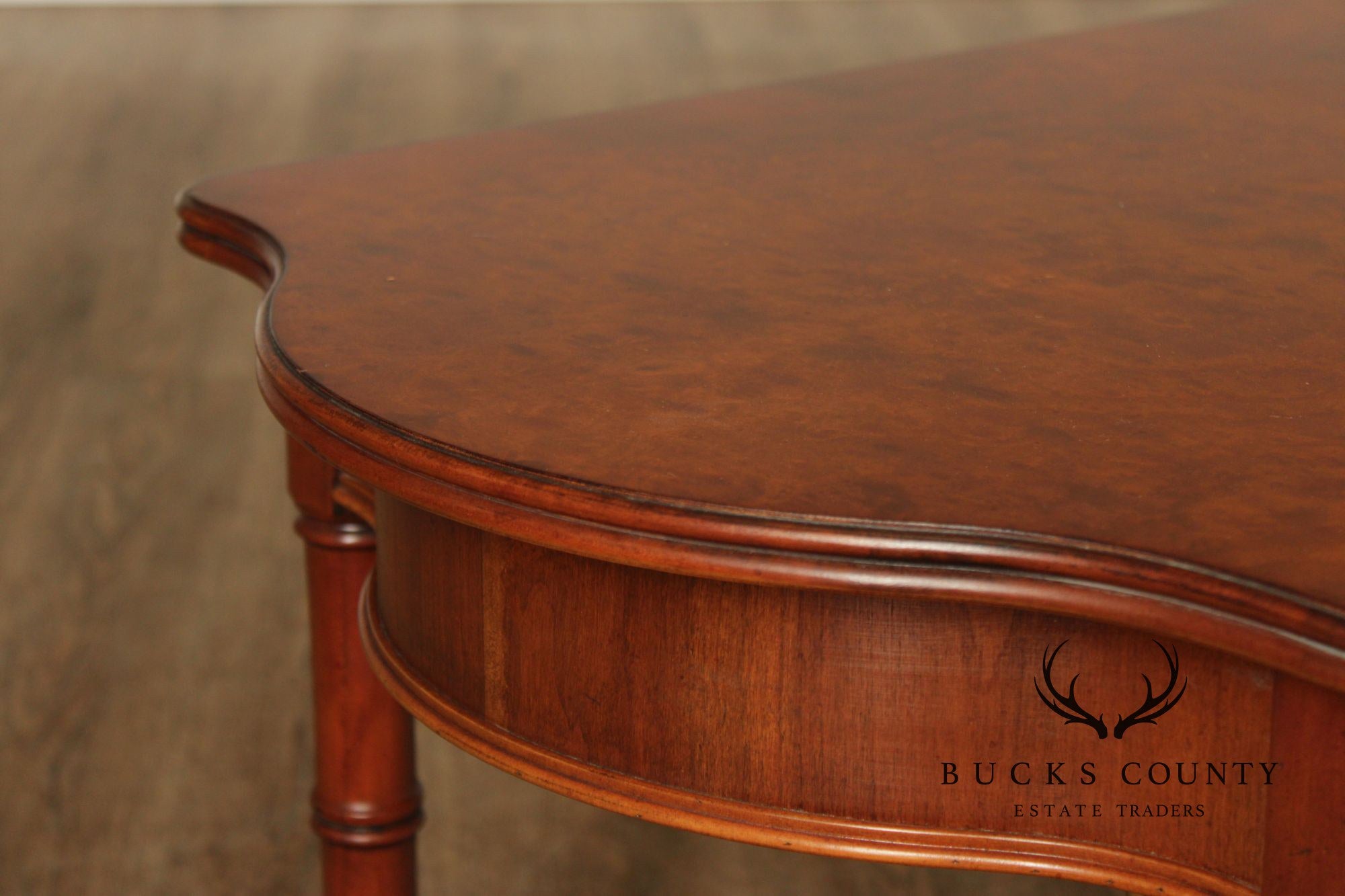 Lexington Cherry Faux Bamboo Cocktail Table