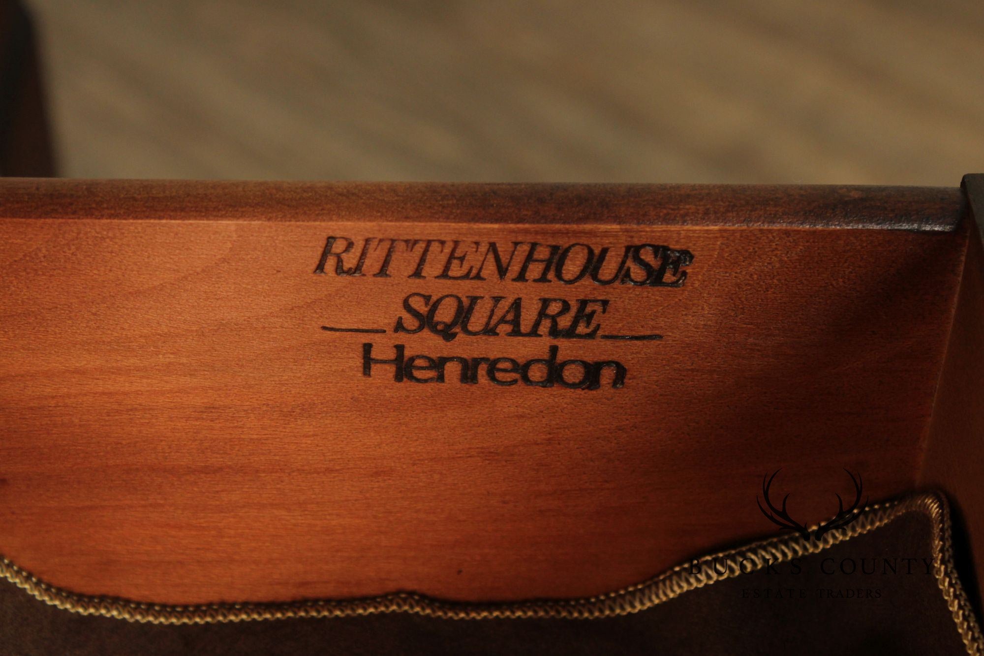 Henredon Rittenhouse Square Mahogany China Cabinet Breakfront