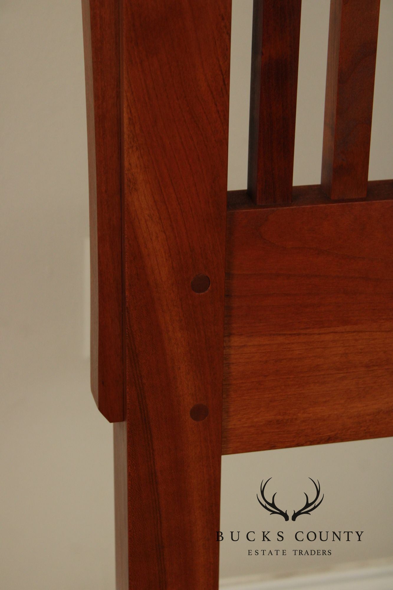 Stickley Mission Collection Cherry King Spindle Bed