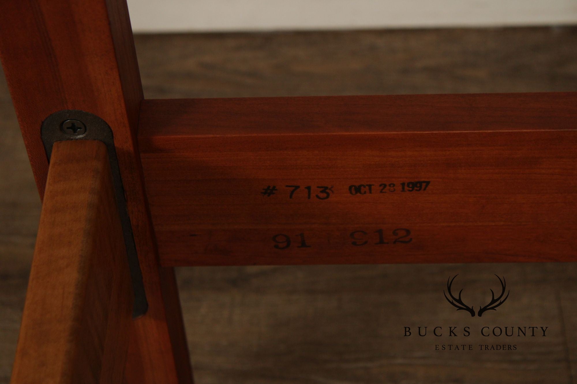 Stickley Mission Collection Cherry King Spindle Bed