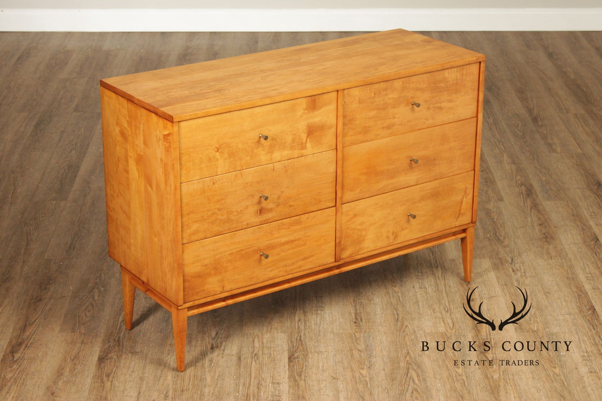 Paul McCobb Planner Group Mid Century Modern Six Drawer Chest