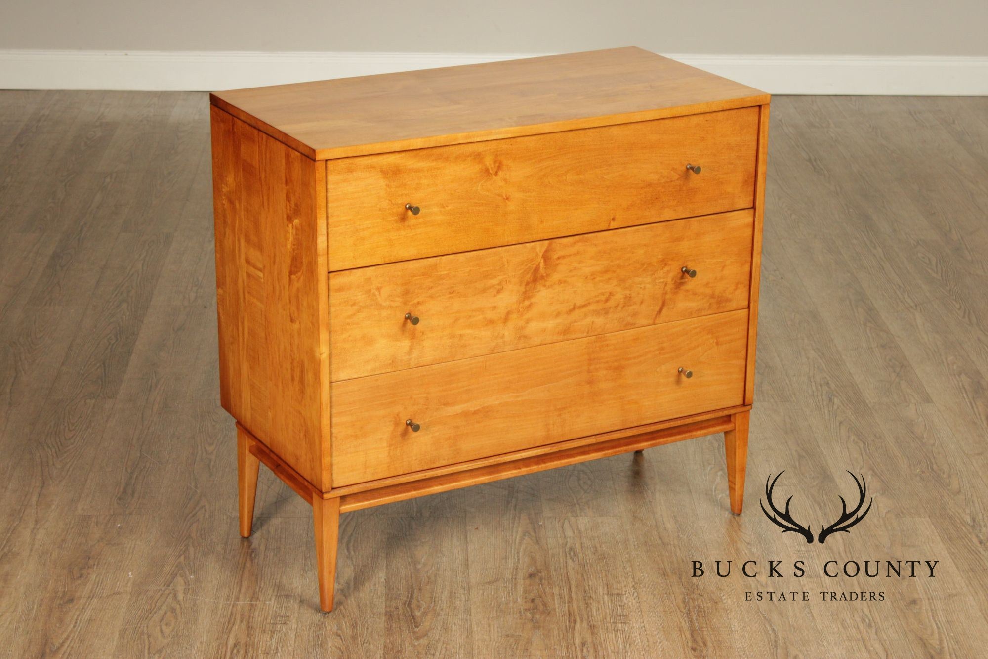 Paul McCobb Planner Group Mid Century Modern Three Drawer Chest