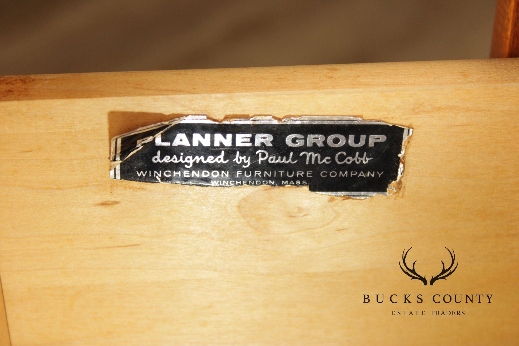 Paul McCobb Planner Group Mid Century Modern Three Drawer Chest
