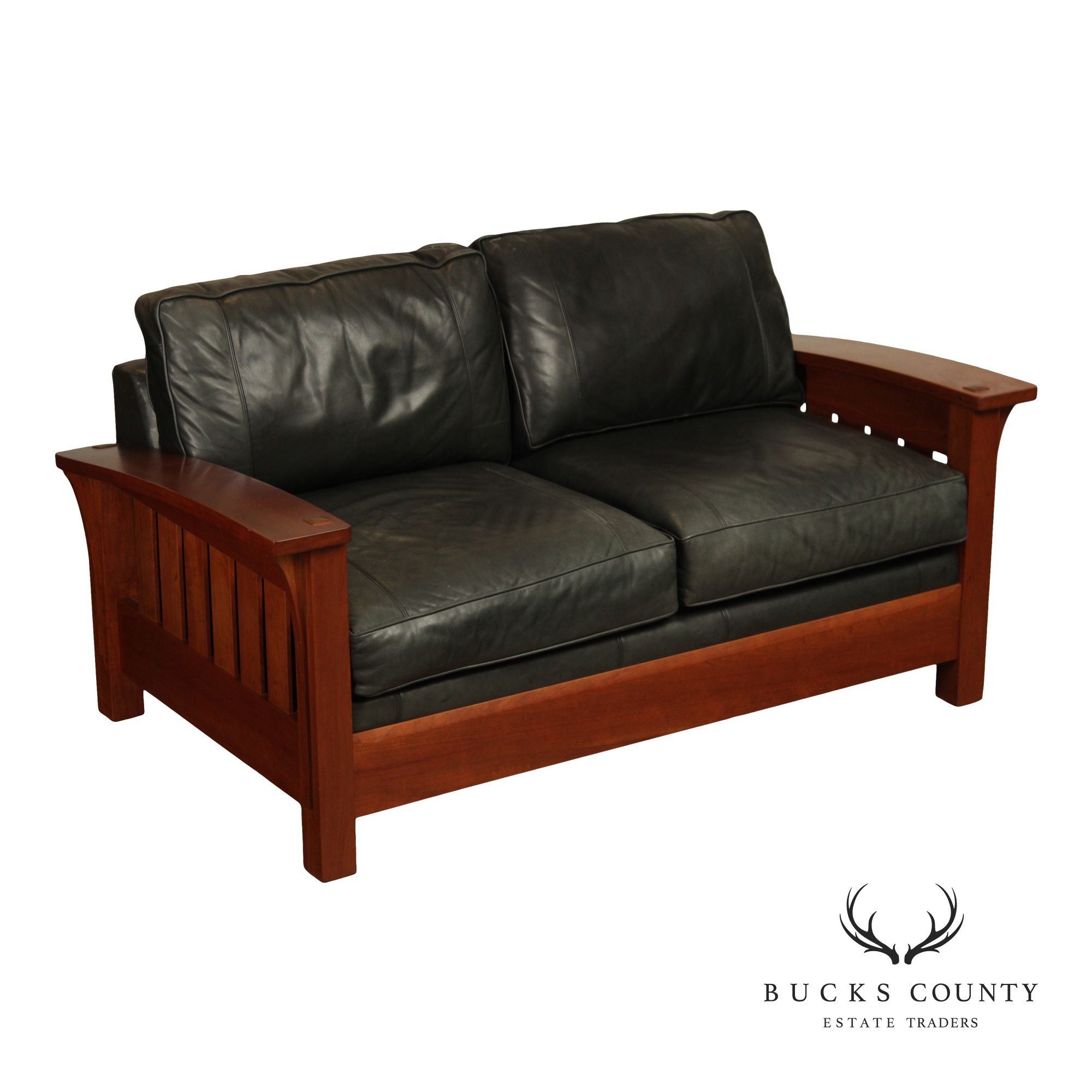 Stickley Mission Collection Cherry Orchard Street Sofa Settee