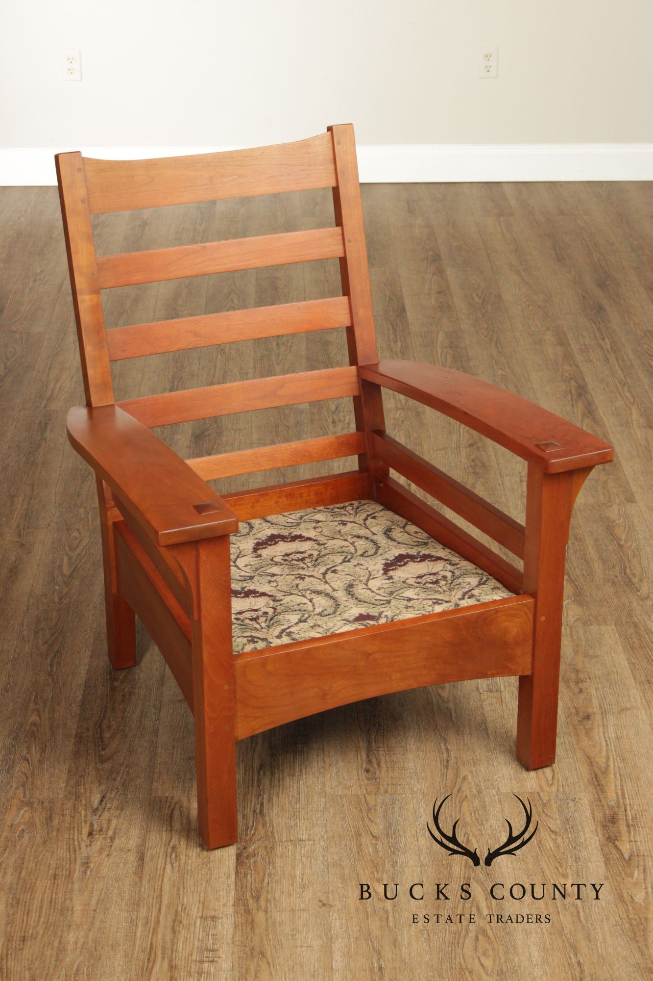 Stickley Mission Collection Cherry Lounge Chair