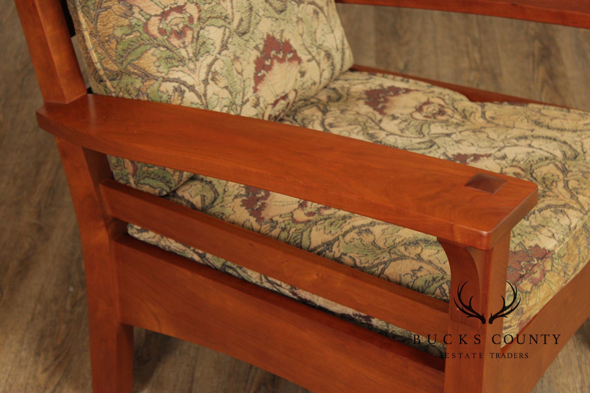 Stickley Mission Collection Cherry Lounge Chair