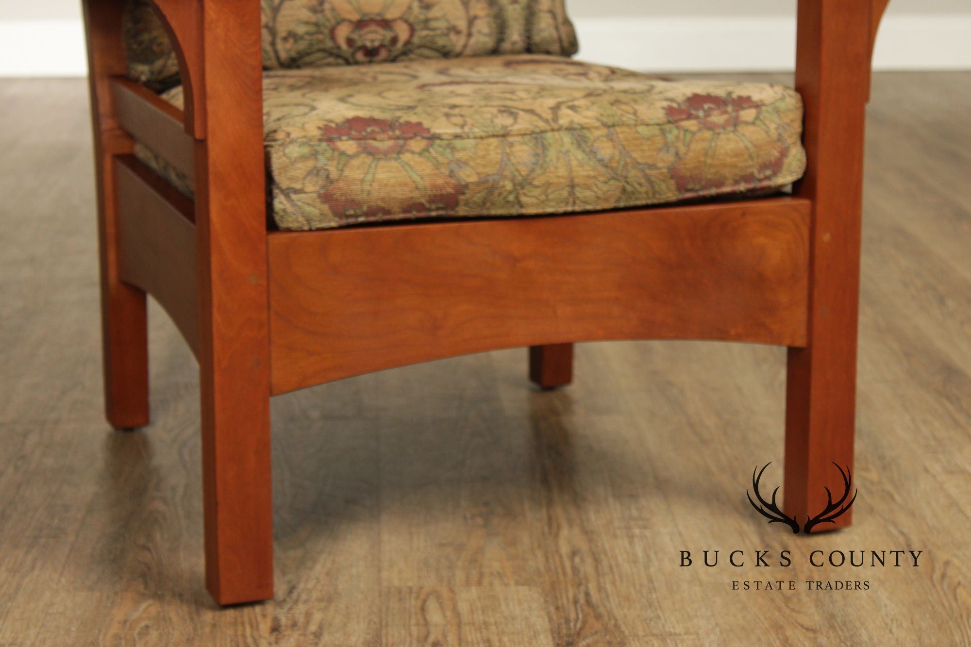 Stickley Mission Collection Cherry Lounge Chair