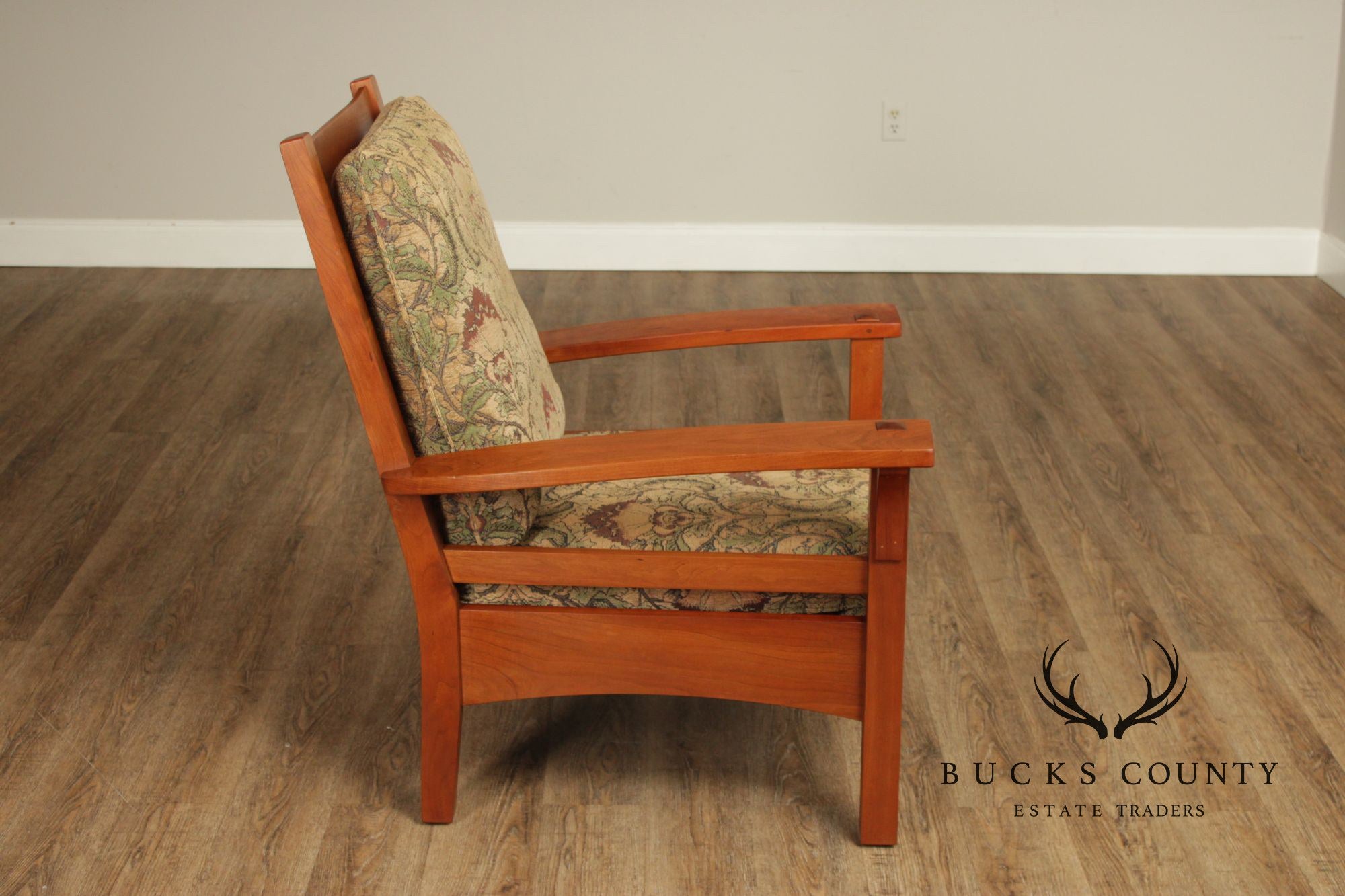 Stickley Mission Collection Cherry Lounge Chair