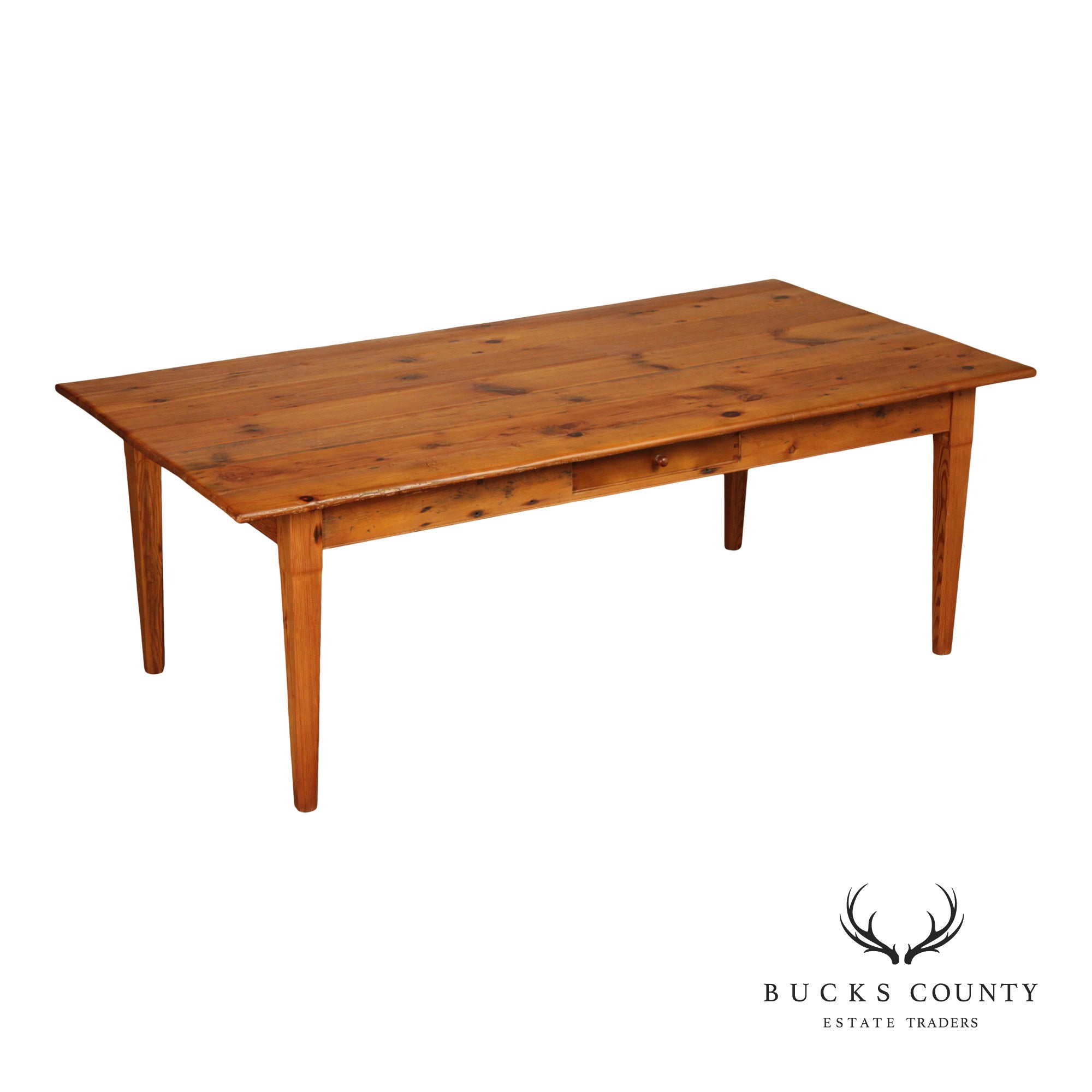 Von Fange & Sons Handcrafted Pine Farmhouse Dining Table