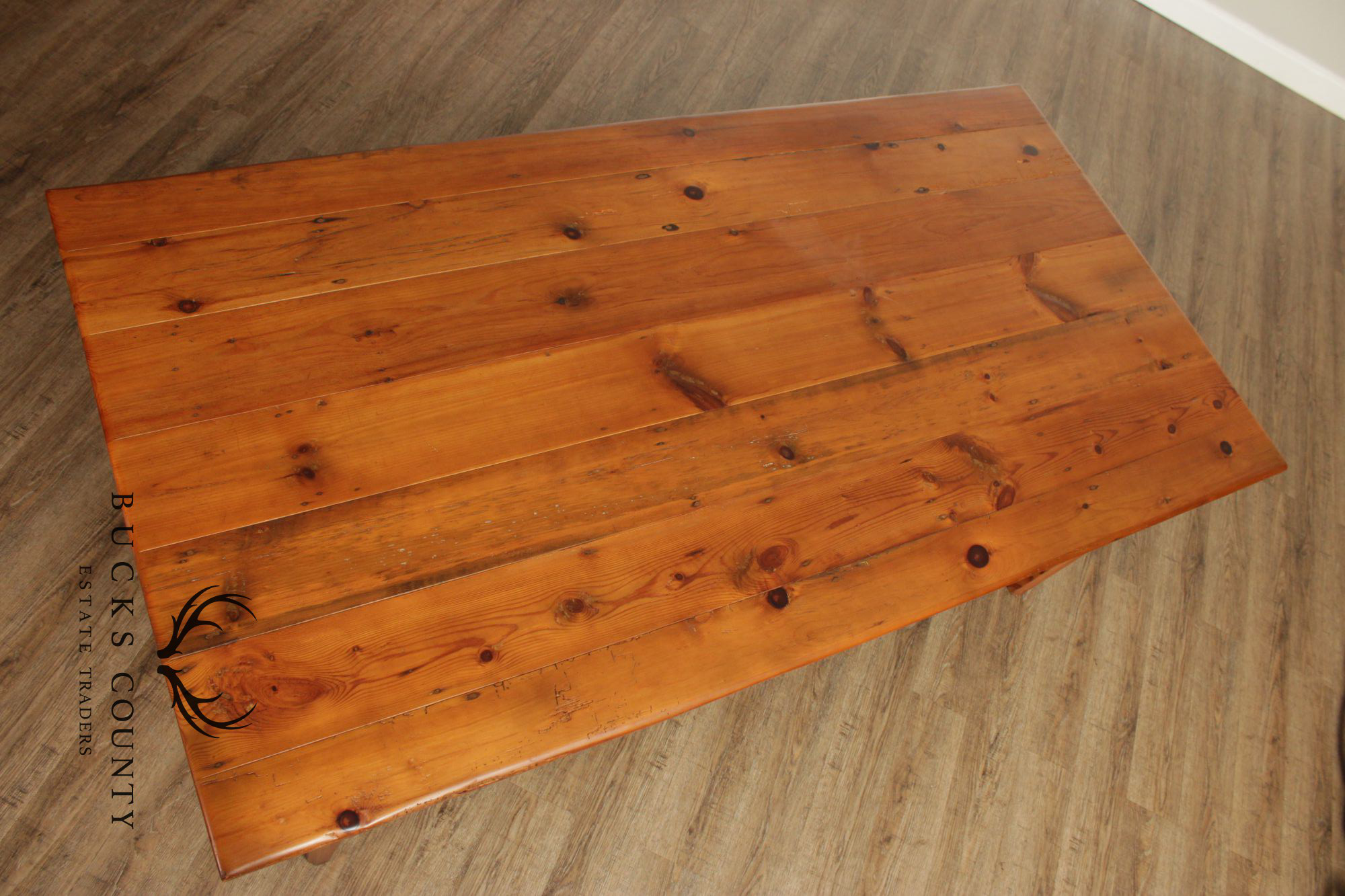 Von Fange & Sons Handcrafted Pine Farmhouse Dining Table