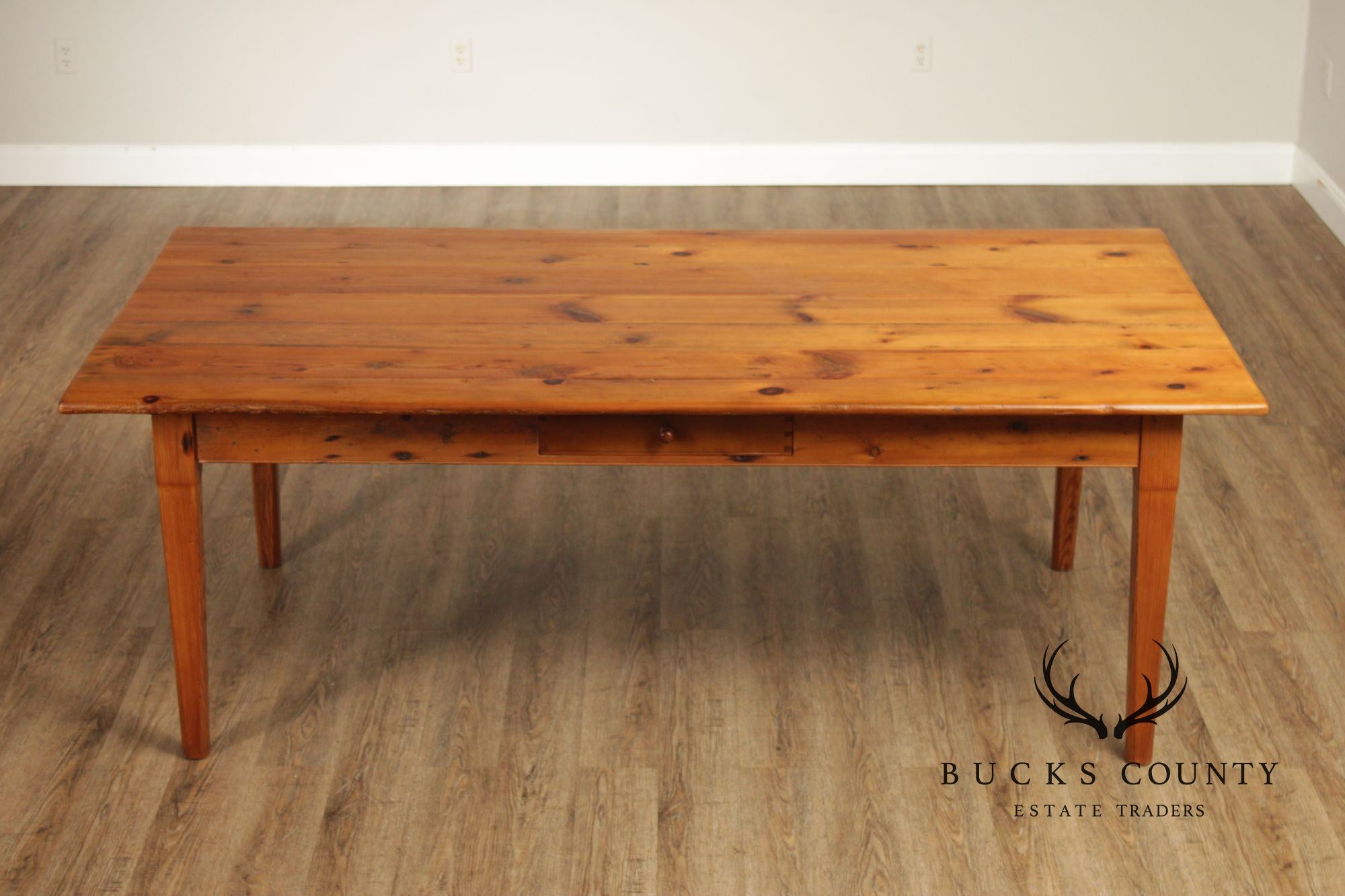 Von Fange & Sons Handcrafted Pine Farmhouse Dining Table