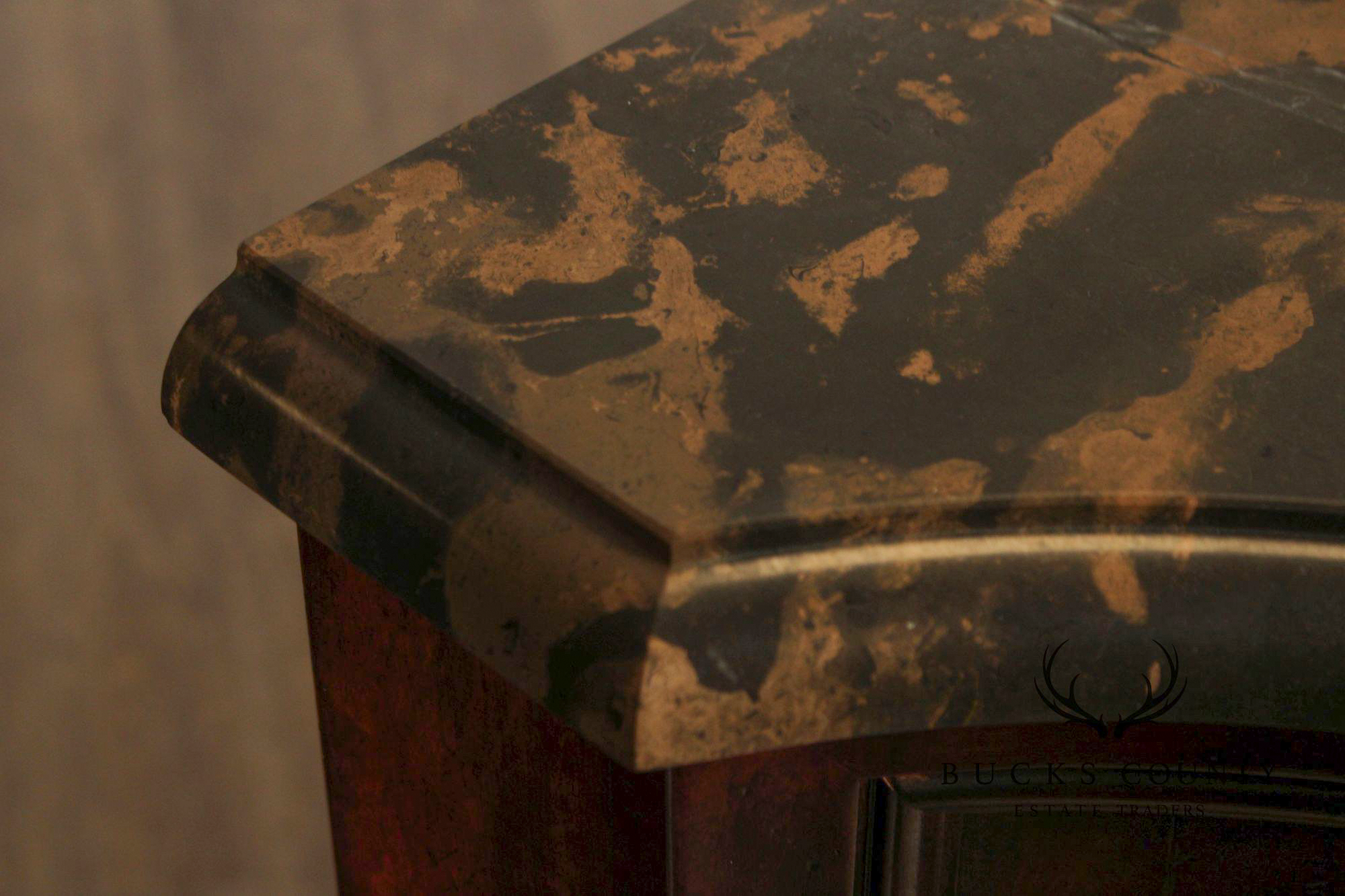 Henredon Italian Renaissance Style Marble Top Buffet