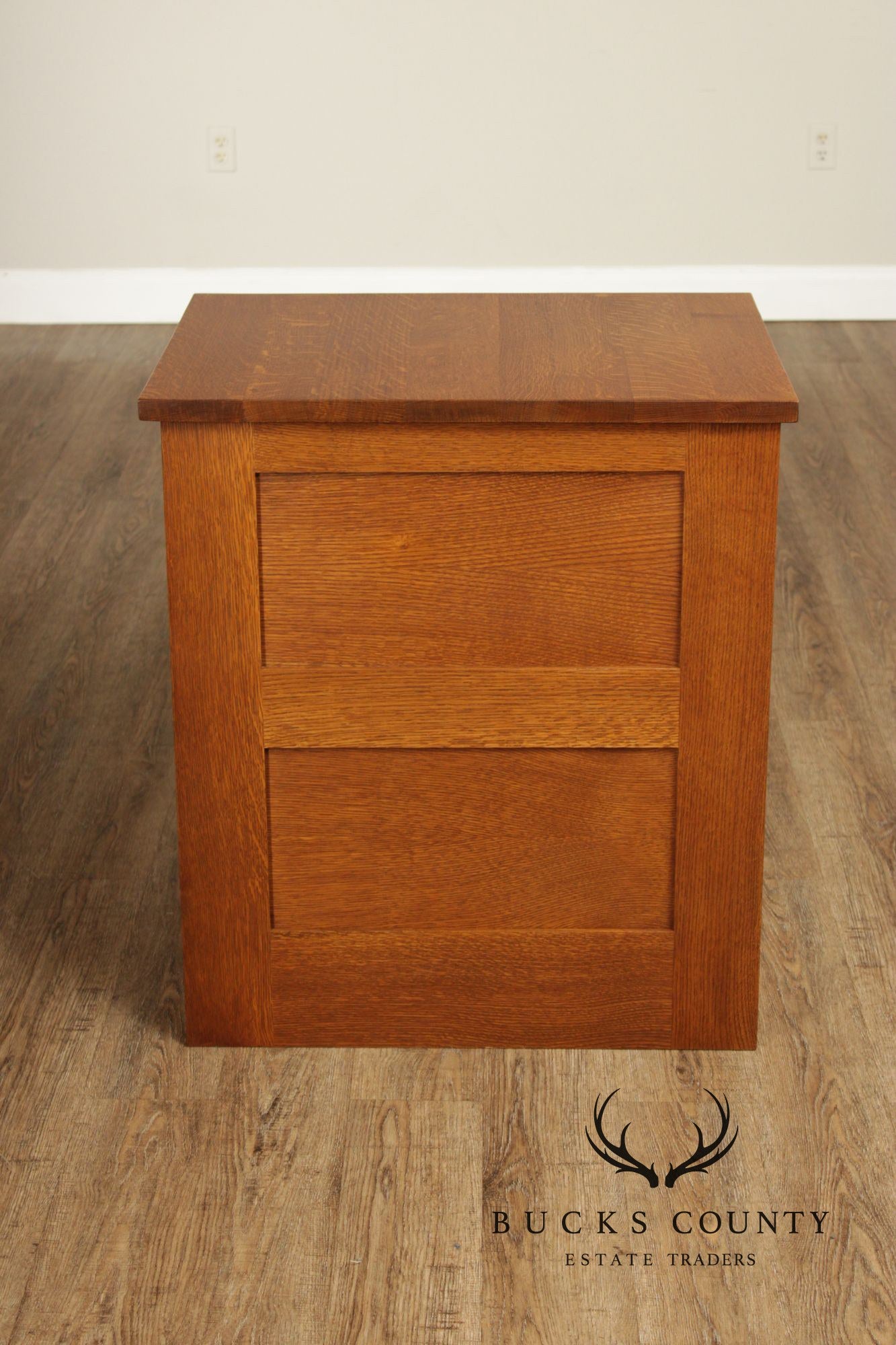 Stickley Mission Collection Oak Two Drawer File Cabinet