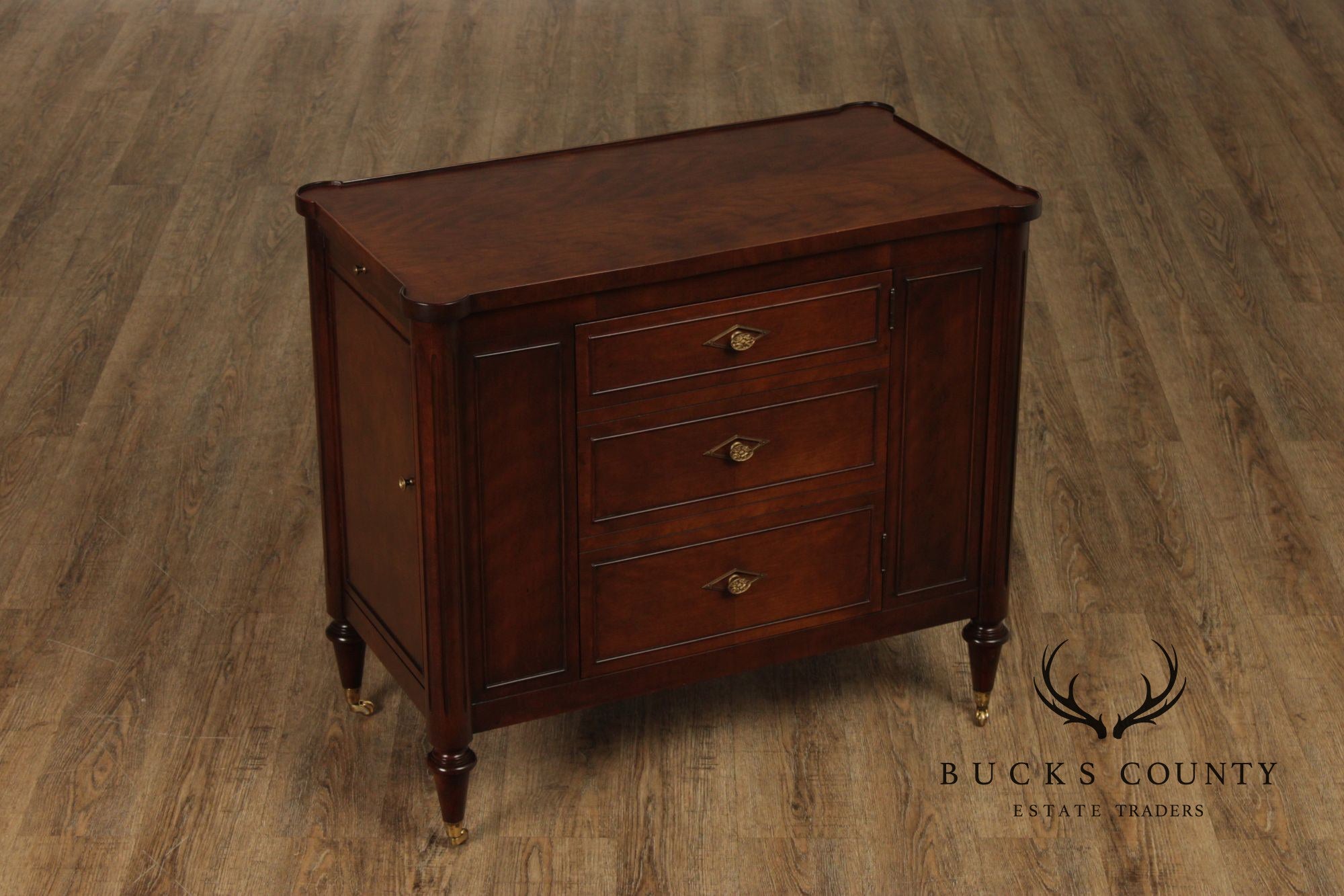 Fine Arts Furniture Directoire Style Mahogany Server Cabinet
