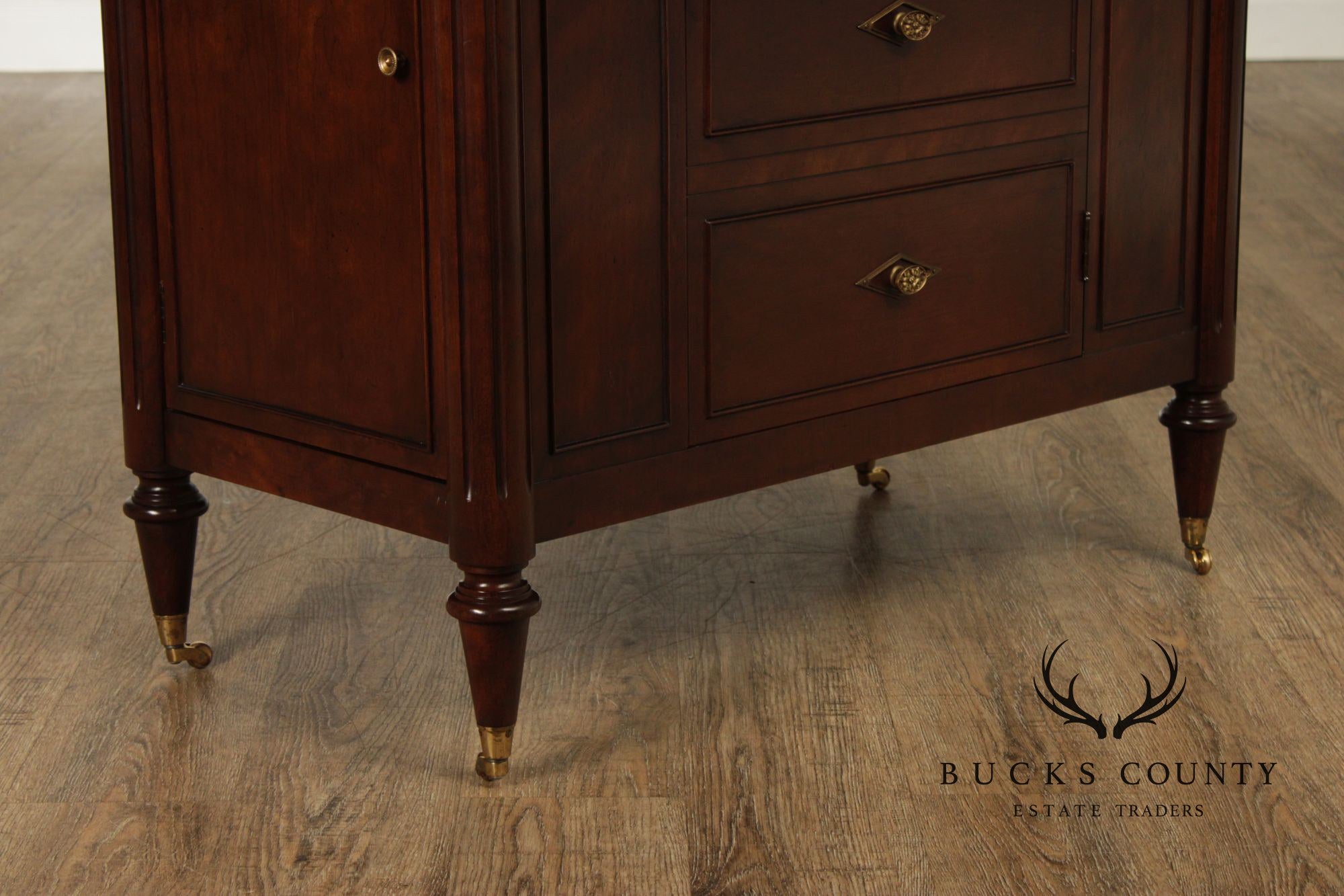 Fine Arts Furniture Directoire Style Mahogany Server Cabinet