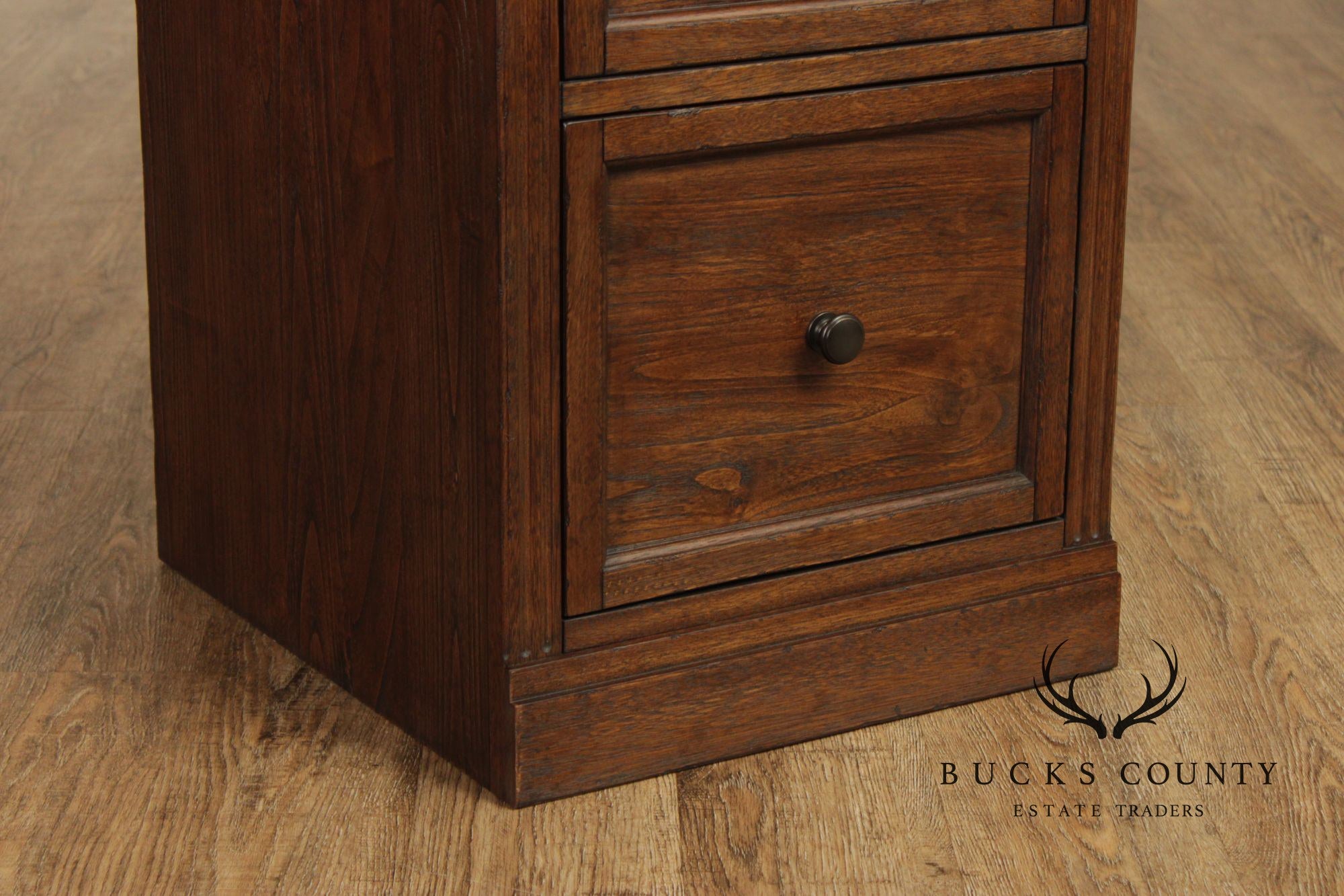 Pottery Barn Pair of 'Livingston' Two-Drawer File Cabinets