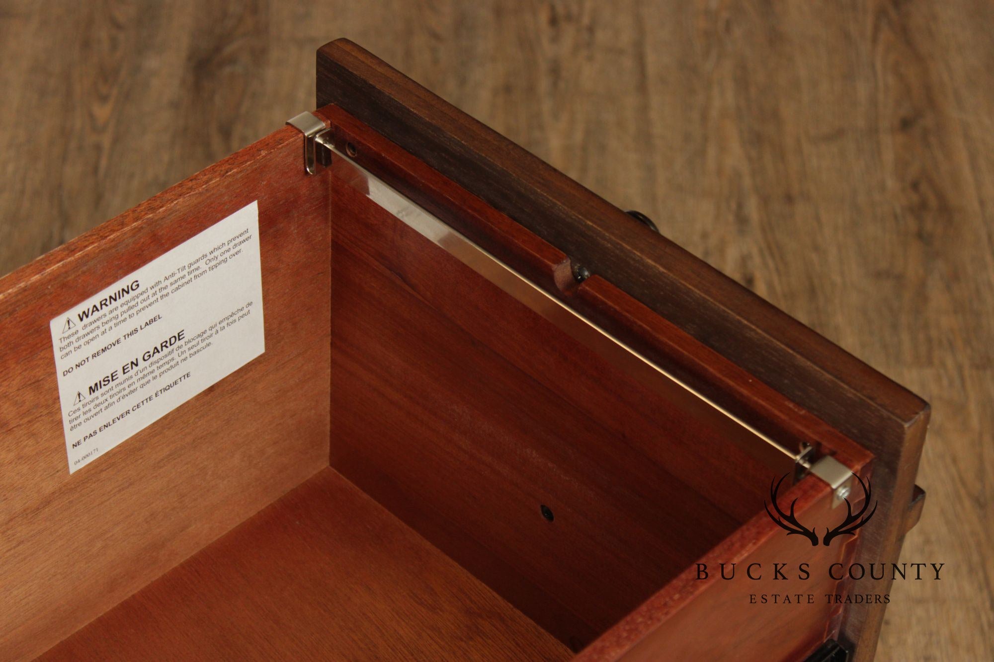 Pottery Barn Pair of 'Livingston' Two-Drawer File Cabinets