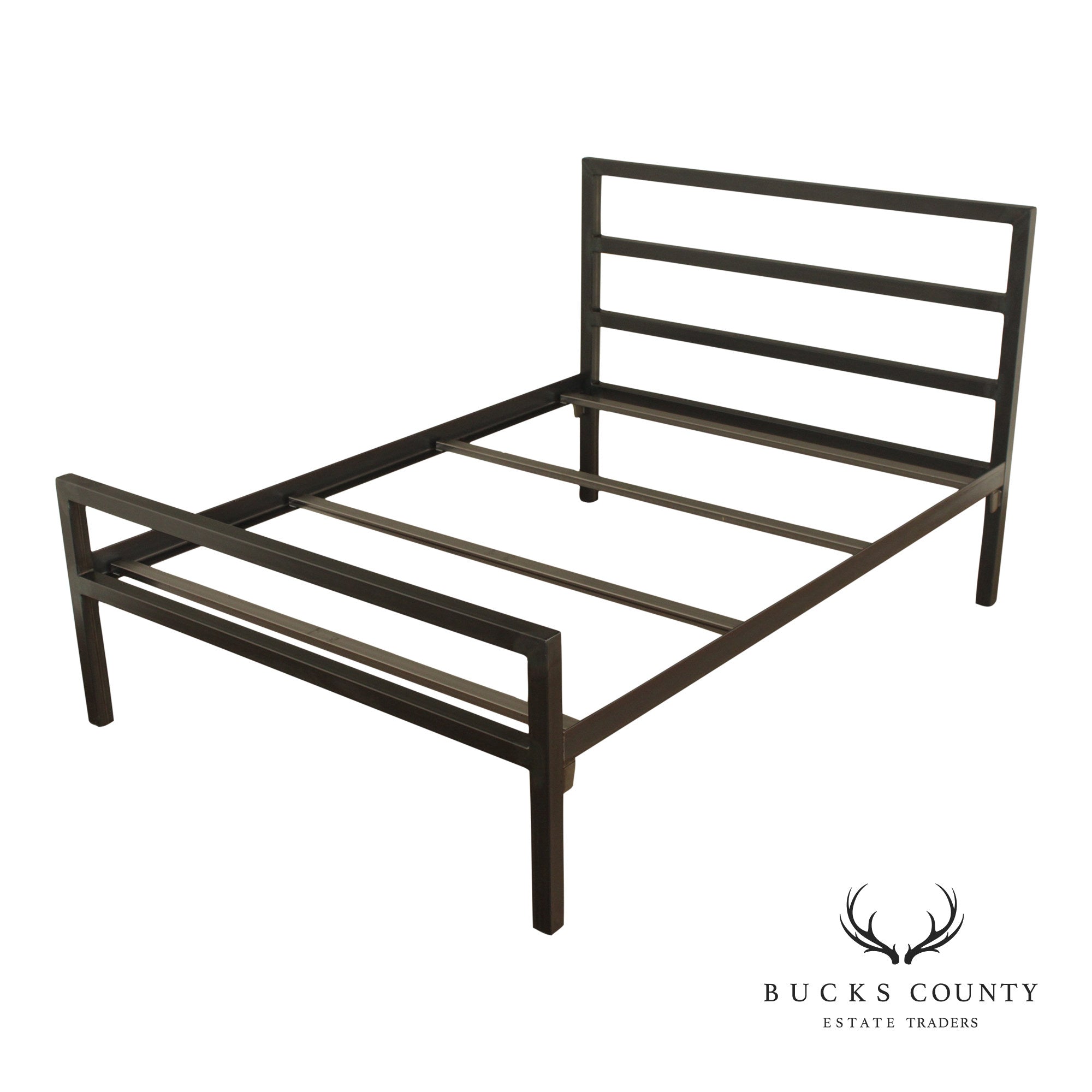 Room & Board 'Parsons' Queen Steel Frame Bed