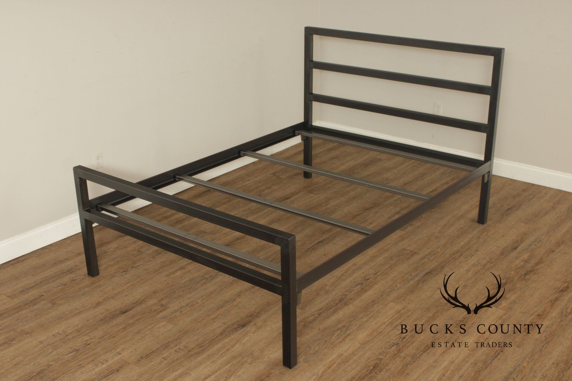 Room & Board 'Parsons' Queen Steel Frame Bed