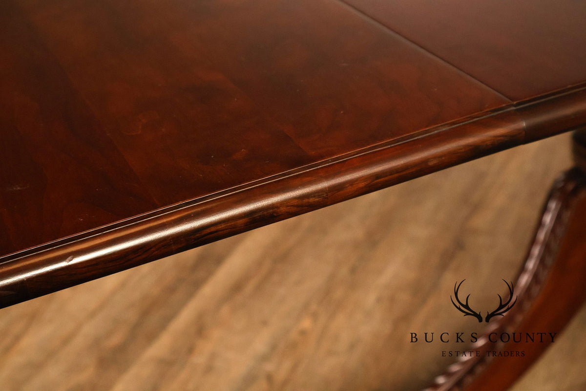 Statton Cherry Double Pedestal Dining Table
