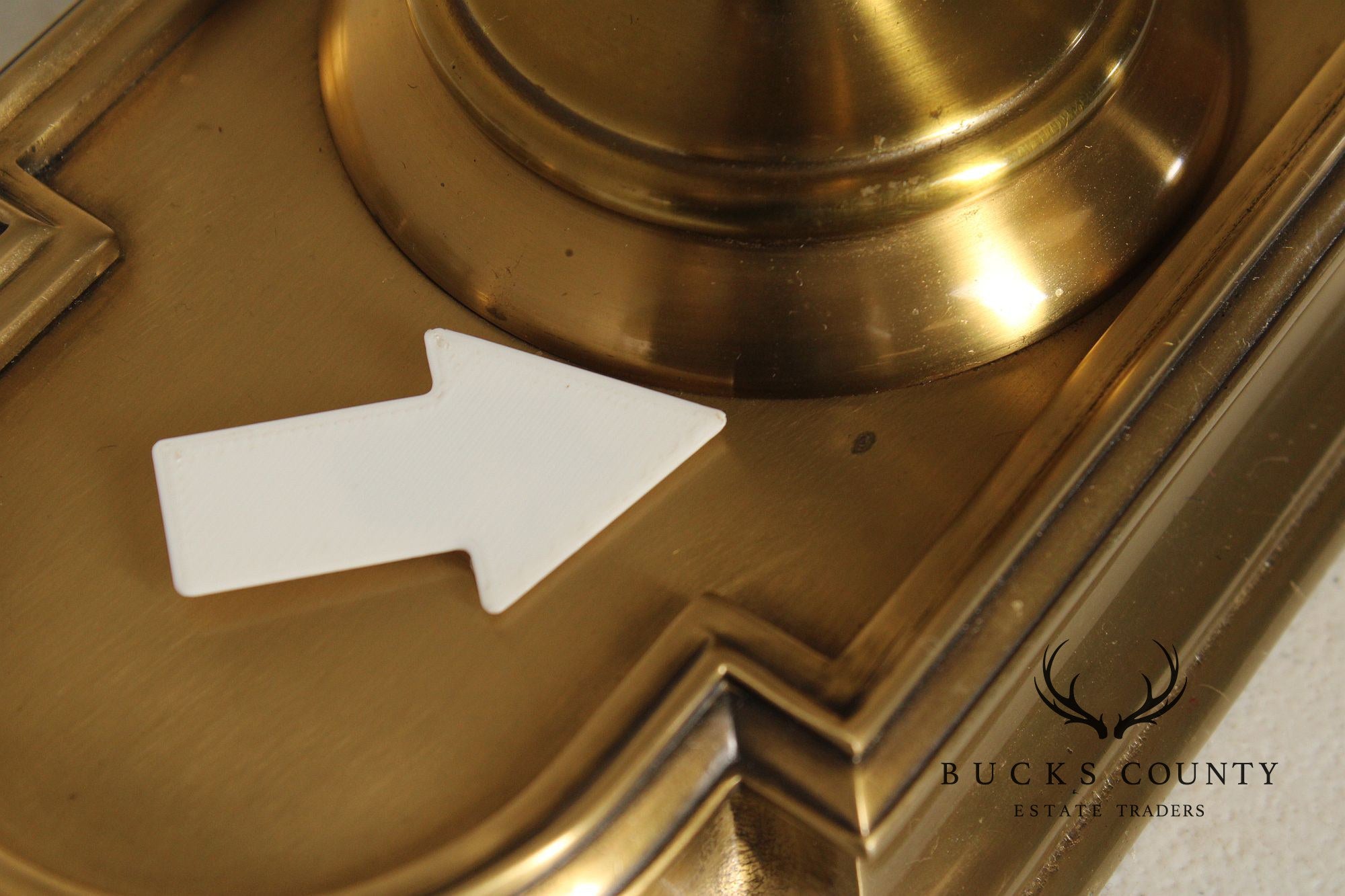 Wildwood Brass and Tole Bouillotte Table Lamp