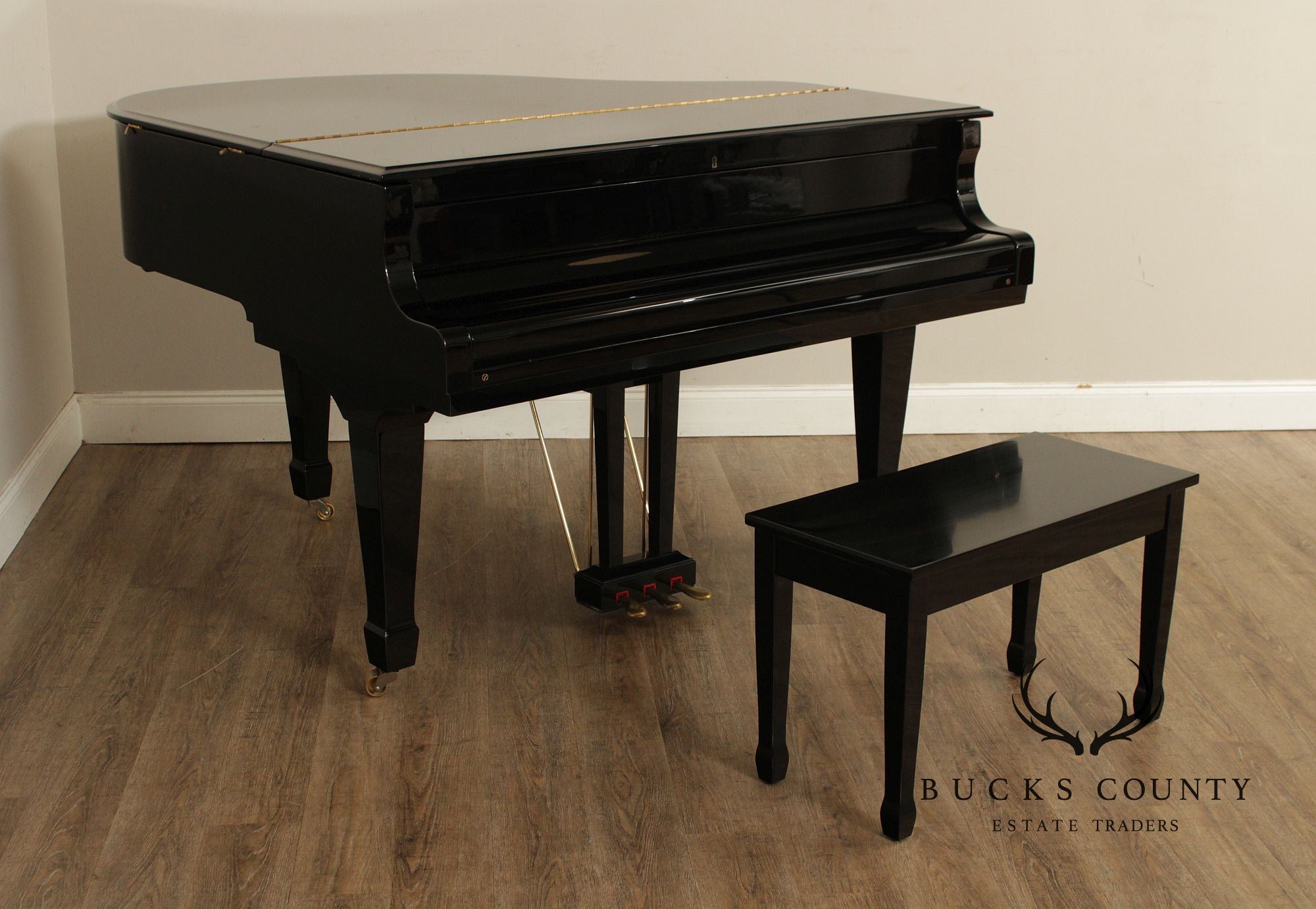 Young Chang G-150 Ebony Baby Grand Piano With Bench