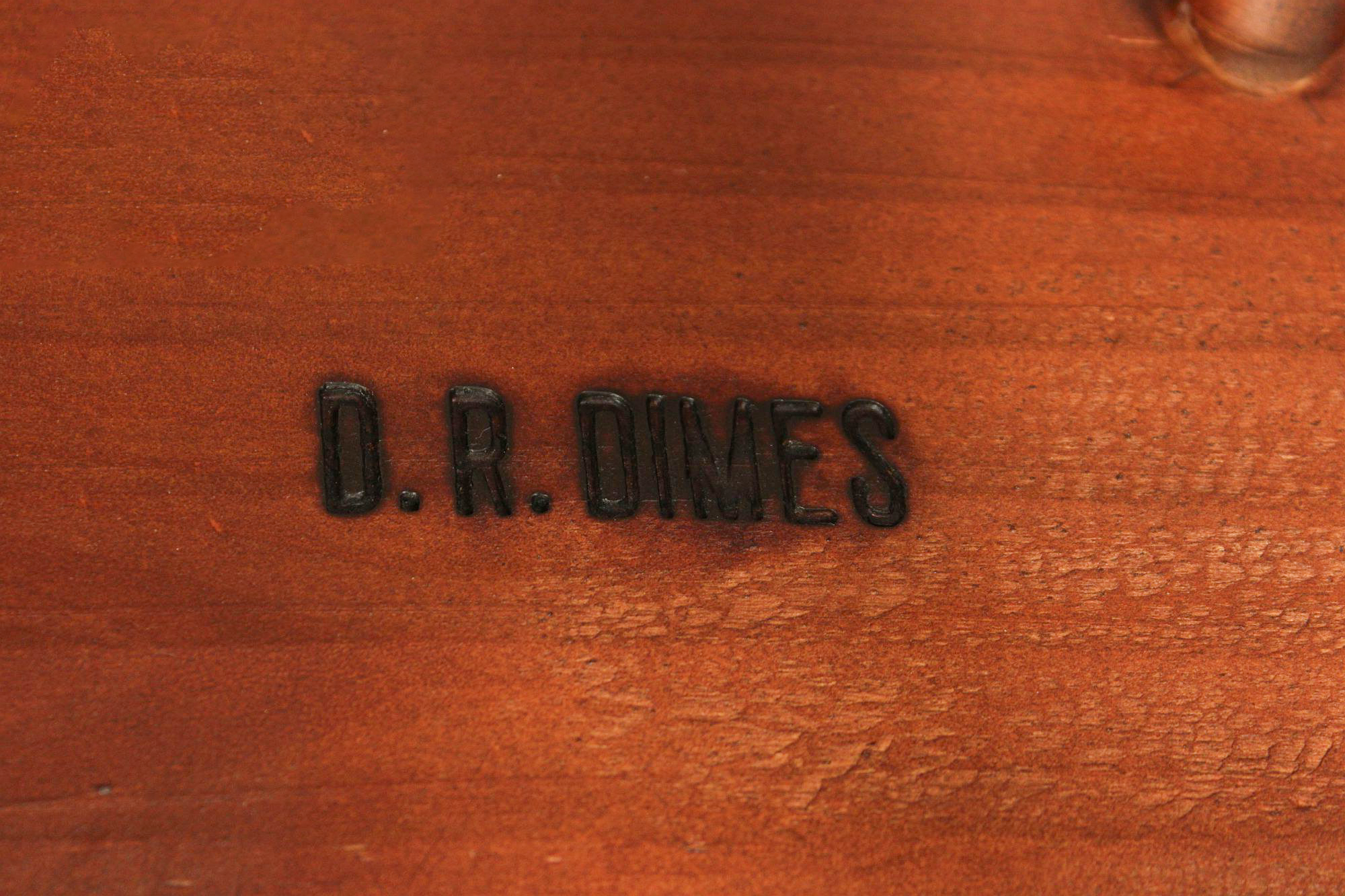 D.R. Dimes Vintage Set Of Four Pine Windsor Dining Chairs
